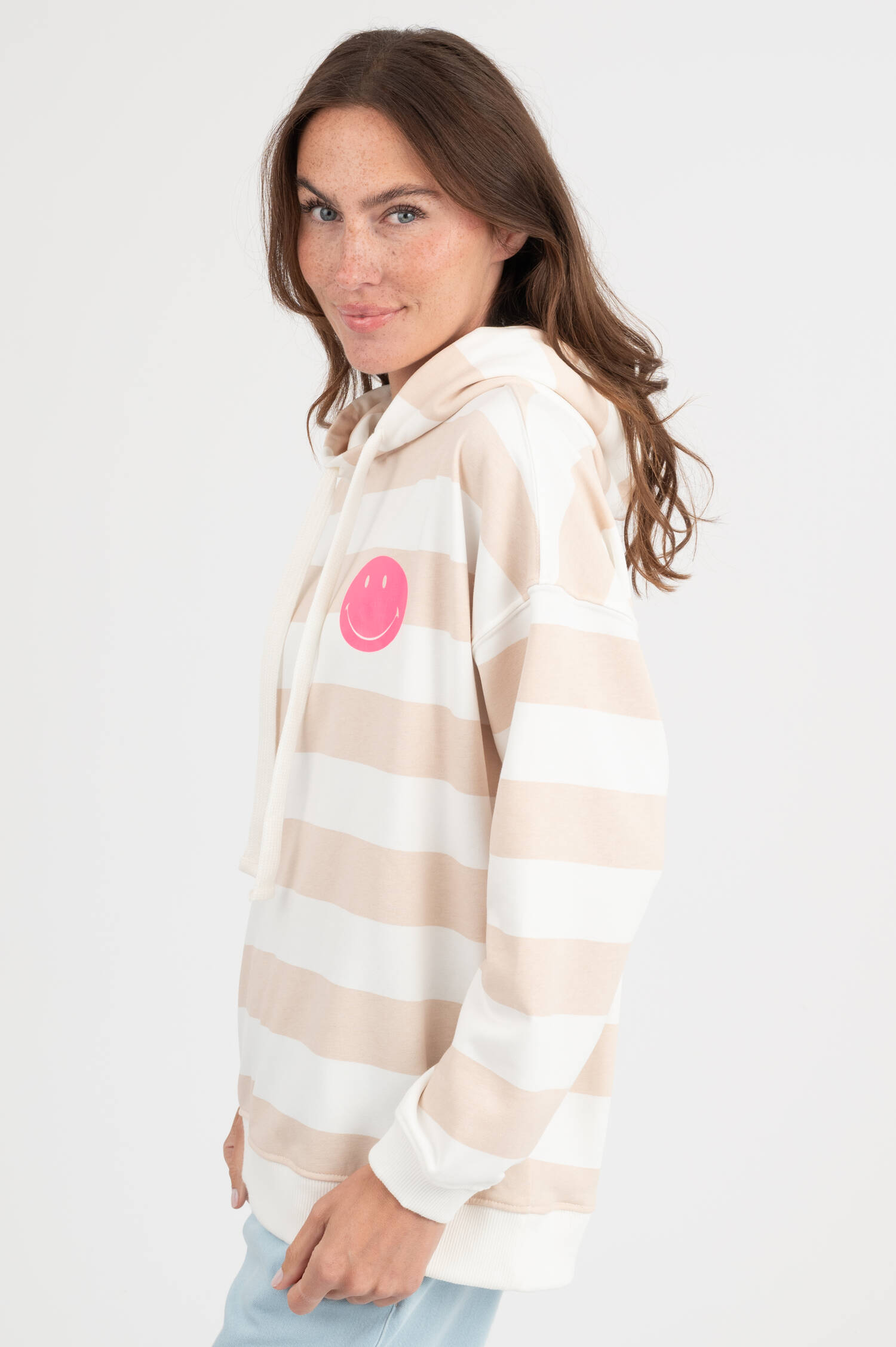 Oversize Sweater in Beige/Ecru