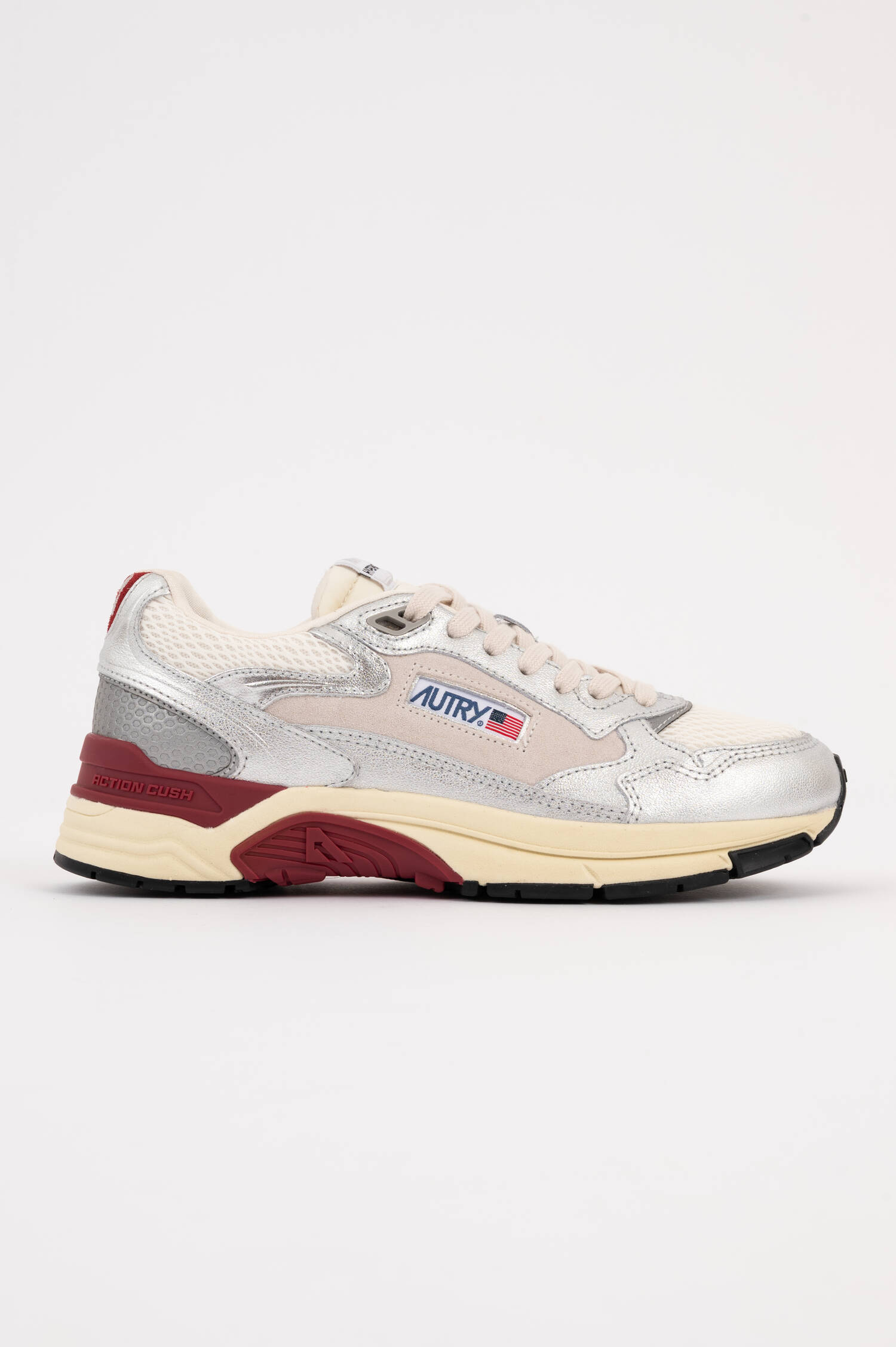 Sneaker HYPERWAY LOW in Silber/Rot Sneaker HYPERWAY LOW in Silber/Rot