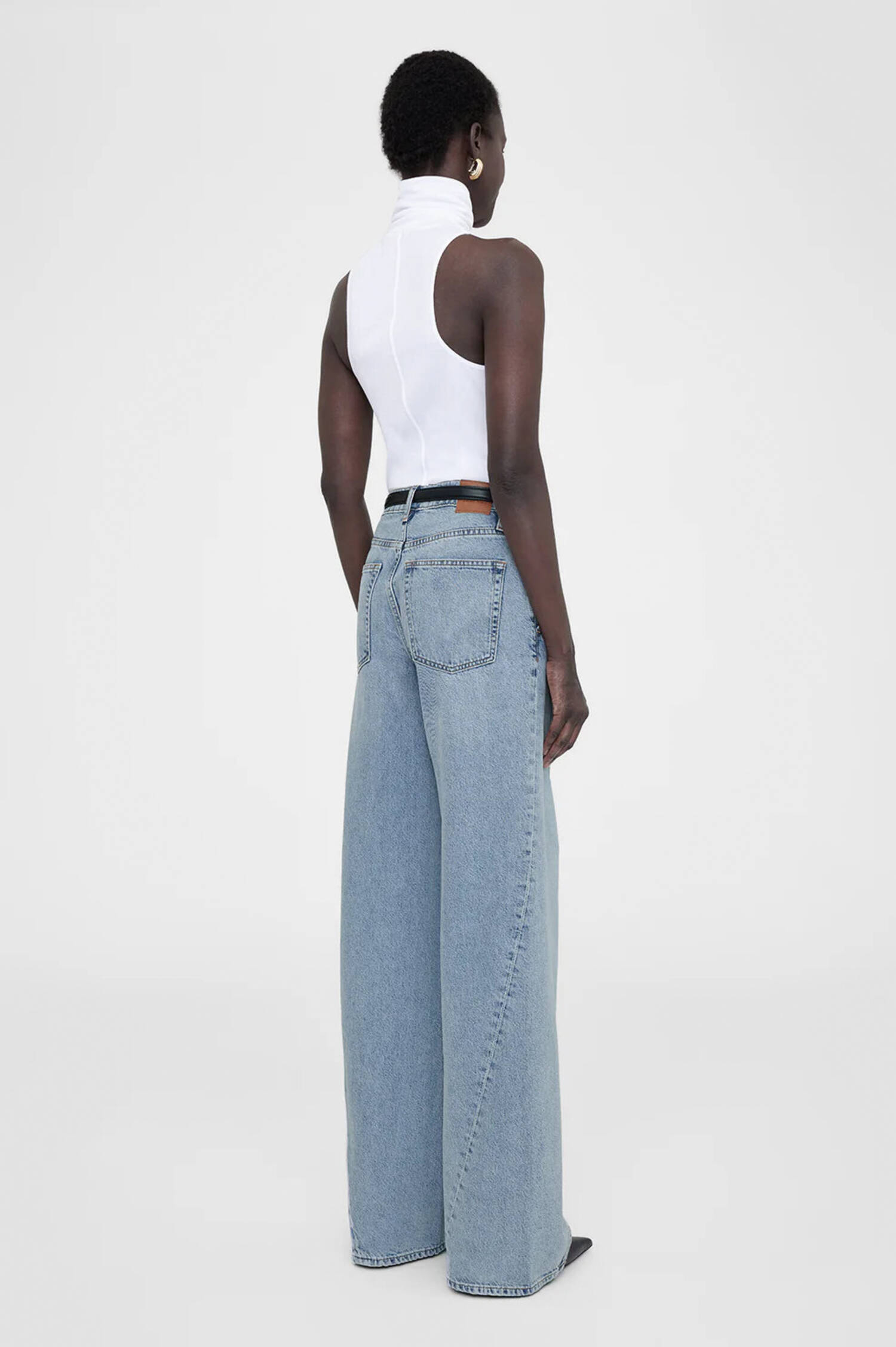 Jeans BRILEY mit Ziernaht in Hellblau