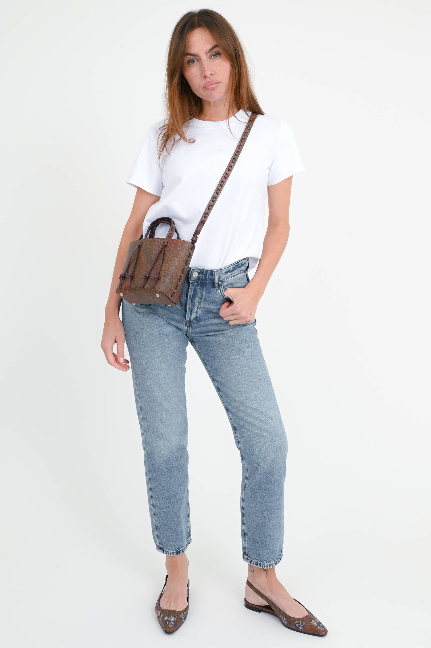 Mom Jeans GHIBELLINA in Medium Blue