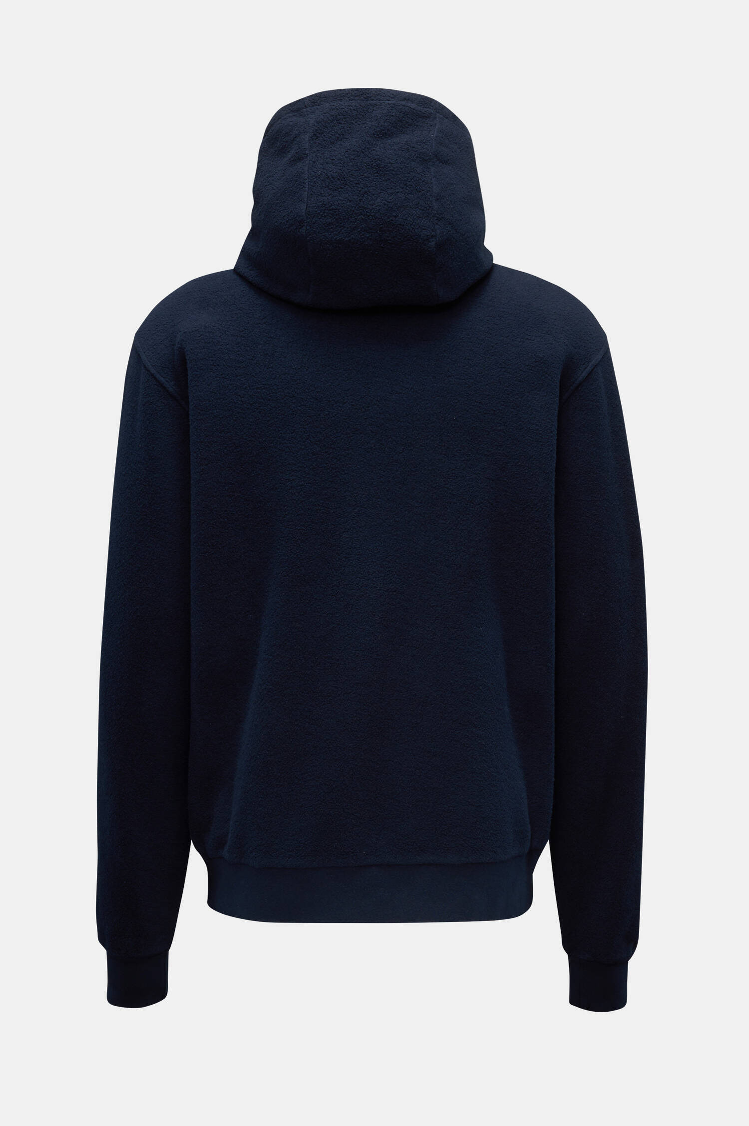 Fleece Hoodie OYSTER in Navy