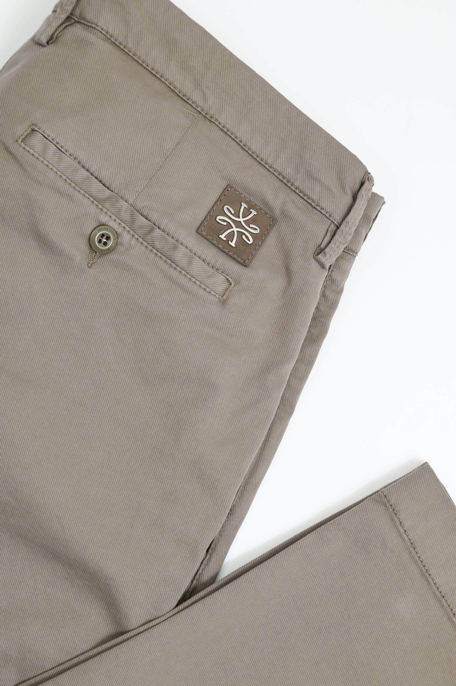  Slim Fit Chino BOBBY in Elephant Grey