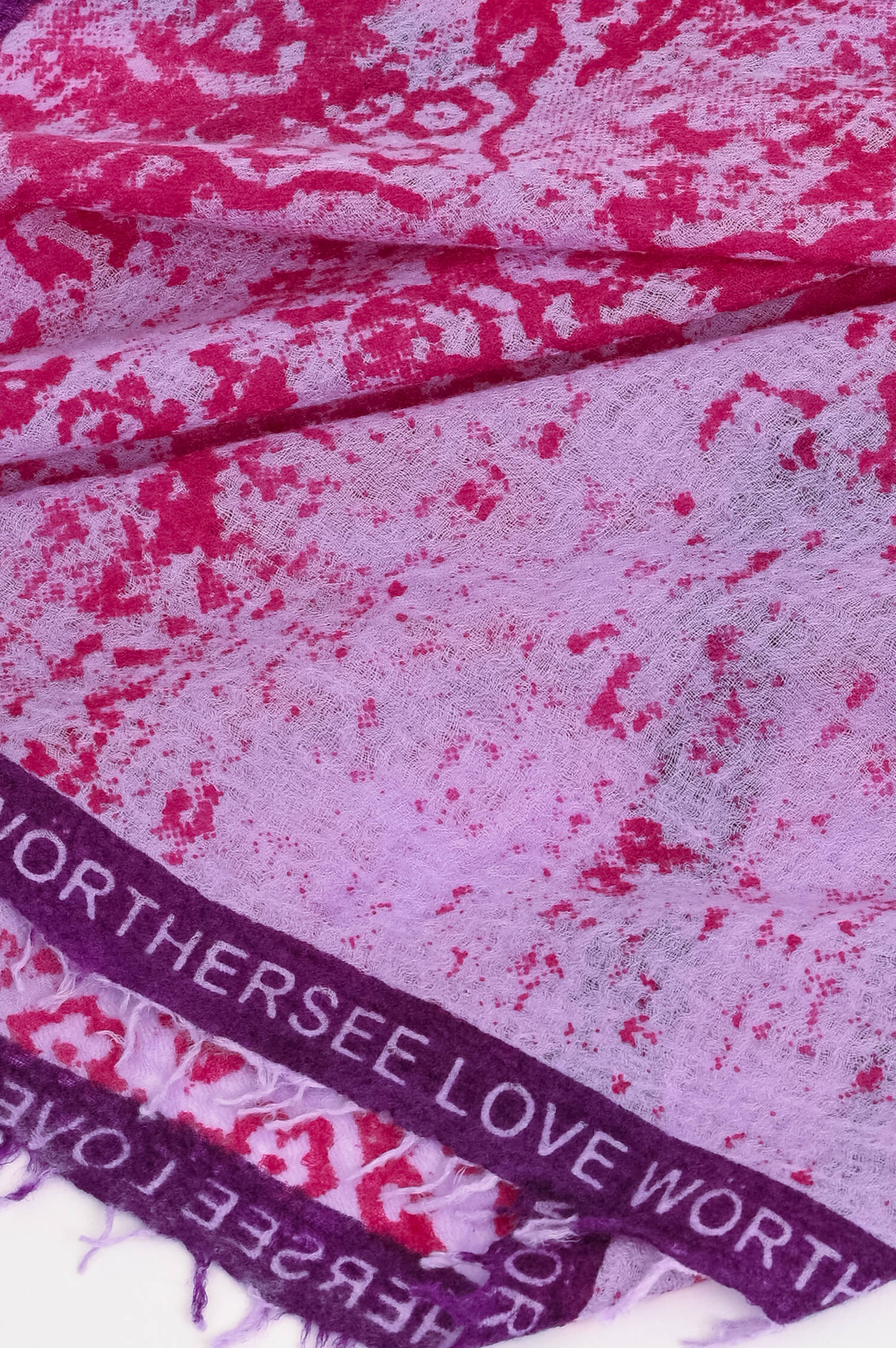 Cashmere-Schal WÖRTHERSEE in Flieder/Pink Cashmere-Schal WÖRTHERSEE in Flieder/Pink