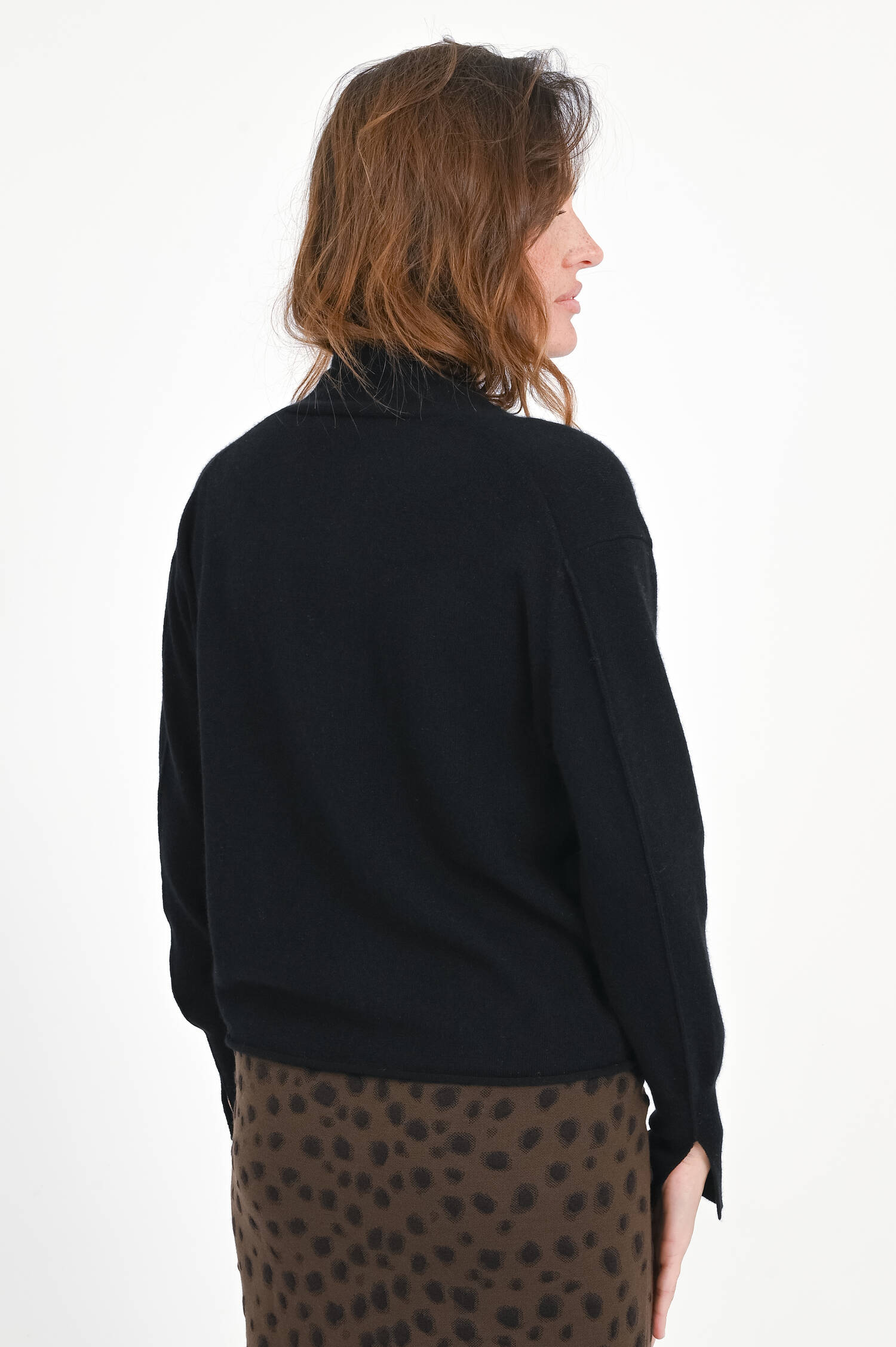 Cashmere-Strickjacke in Black Cashmere-Strickjacke in Black