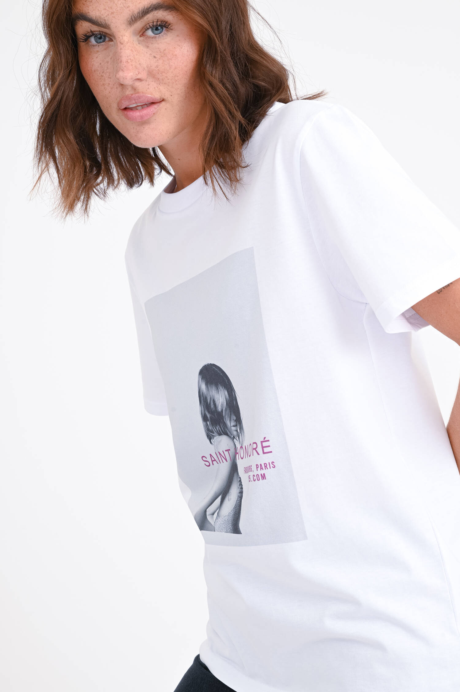 T-Shirt NOFACE in Weiß T-Shirt NOFACE in Weiß