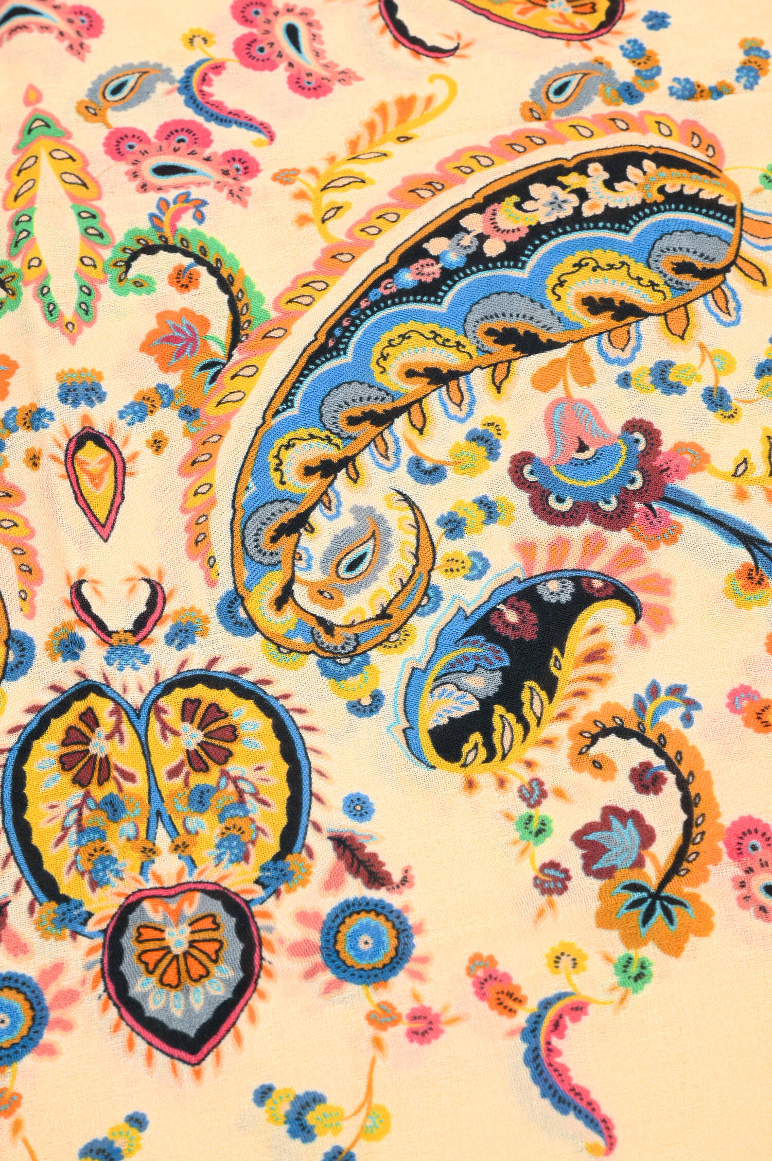 Schal aus Baumwoll-Modal-Mix in Multicolor