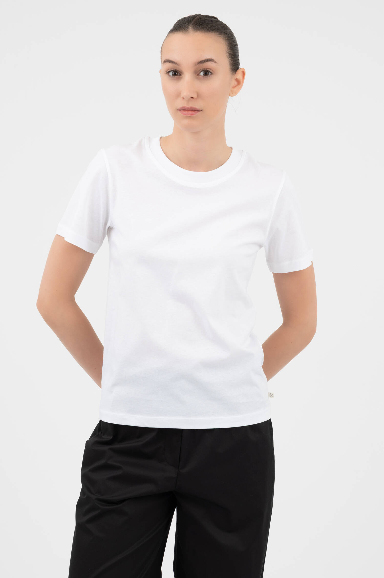 Basic T-Shirt in Weiß Basic T-Shirt in Weiß