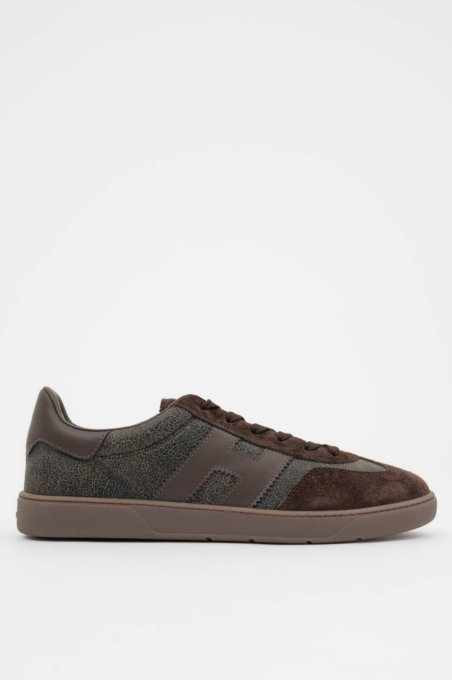 Sneaker COOL in Braun/Grün