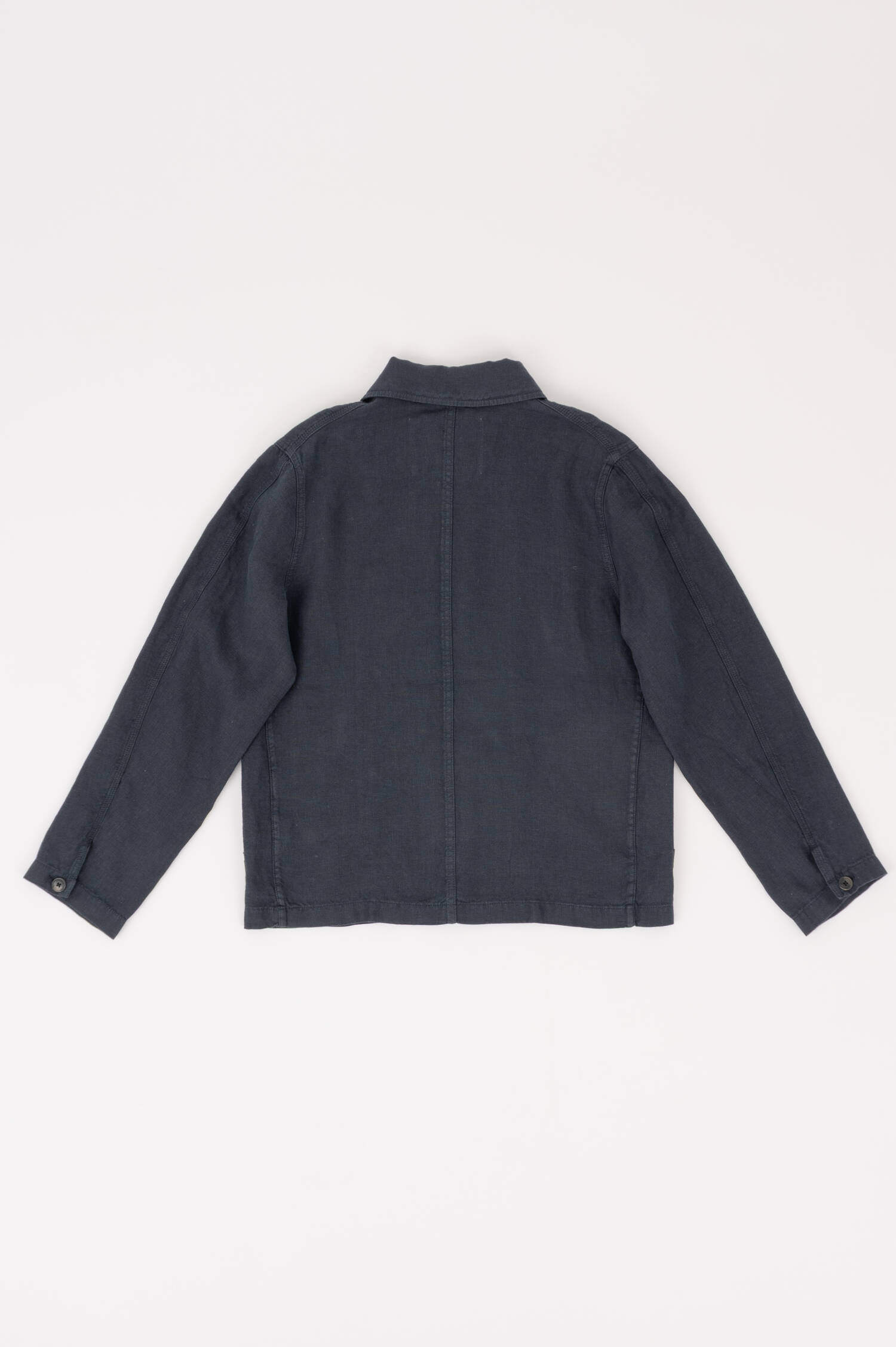 Leinen Cargojacke in Anthrazit Leinen Cargojacke in Anthrazit