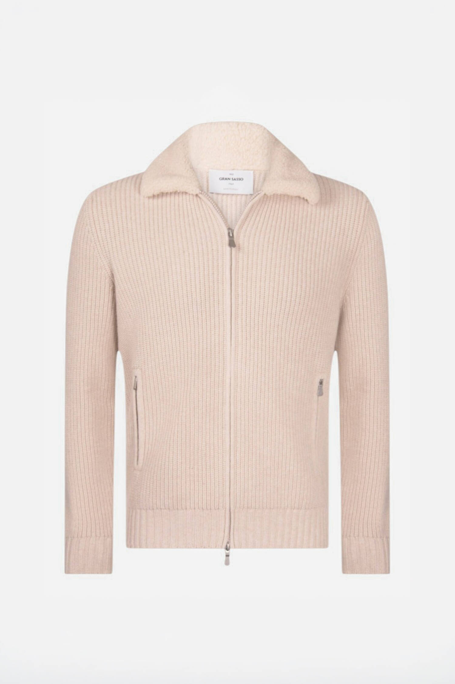 Strickjacke in Sand Strickjacke in Sand
