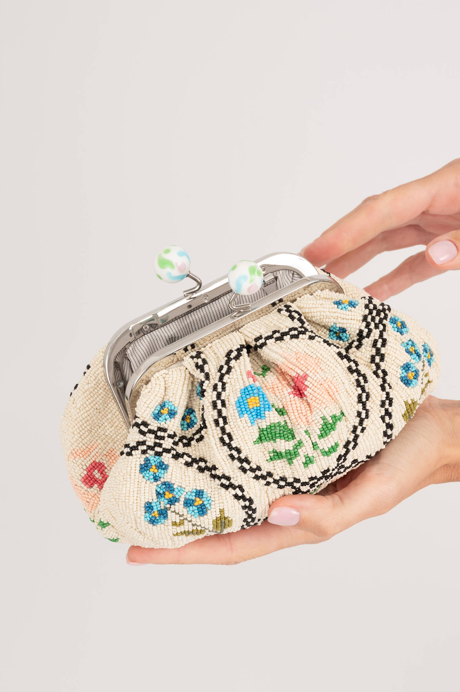 Kleine Pouch PISTACCINO in Multicolor Kleine Pouch PISTACCINO in Multicolor