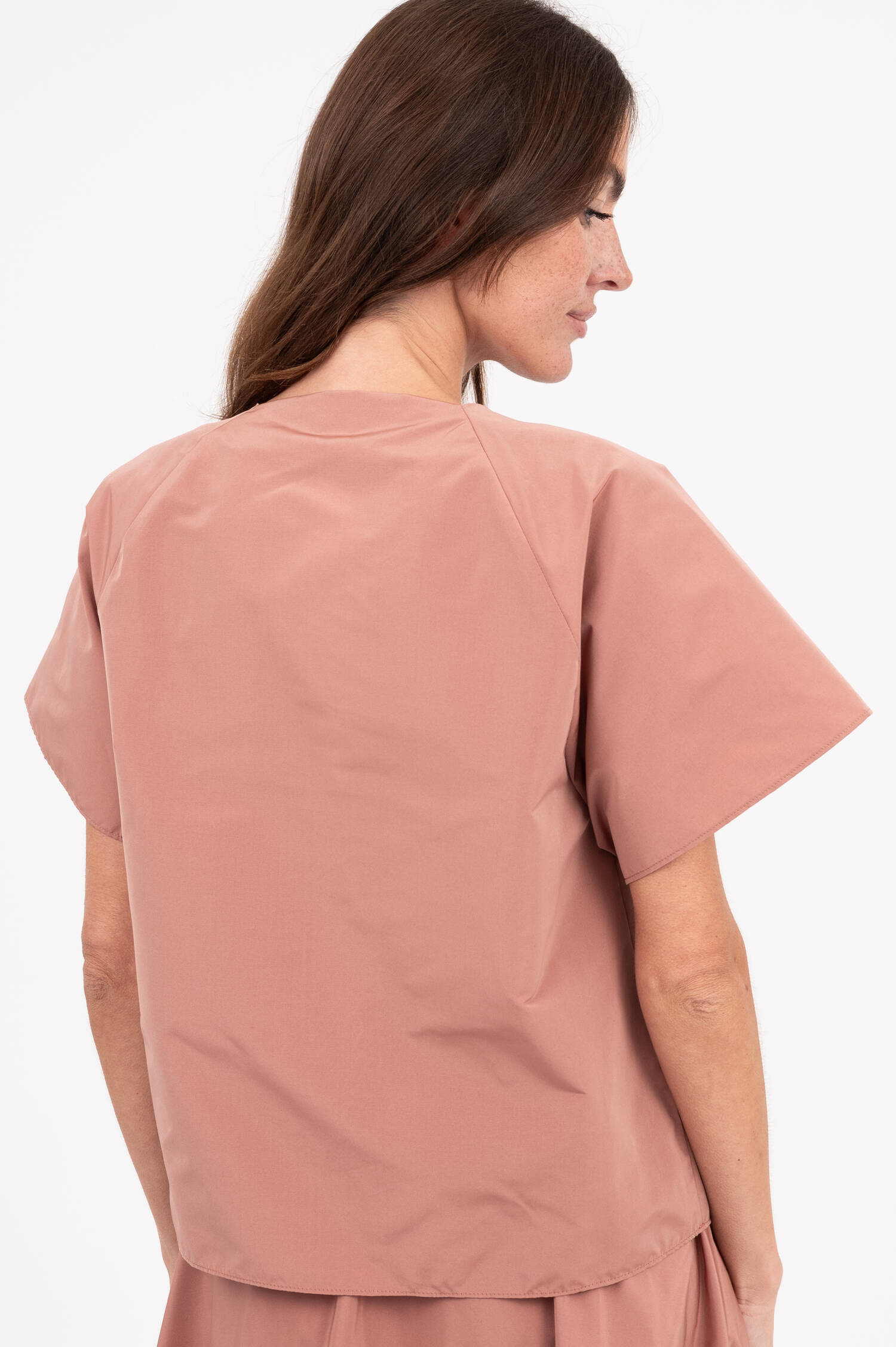 Blusenshirt RECENTE in Terracotta