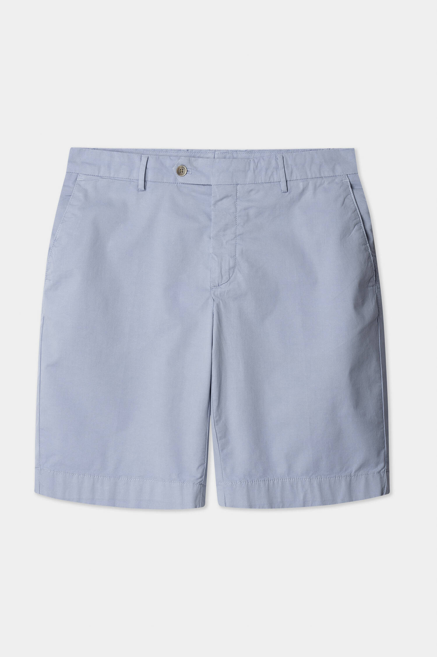 Baumwoll-Bermuda in Hellblau Baumwoll-Bermuda in Hellblau