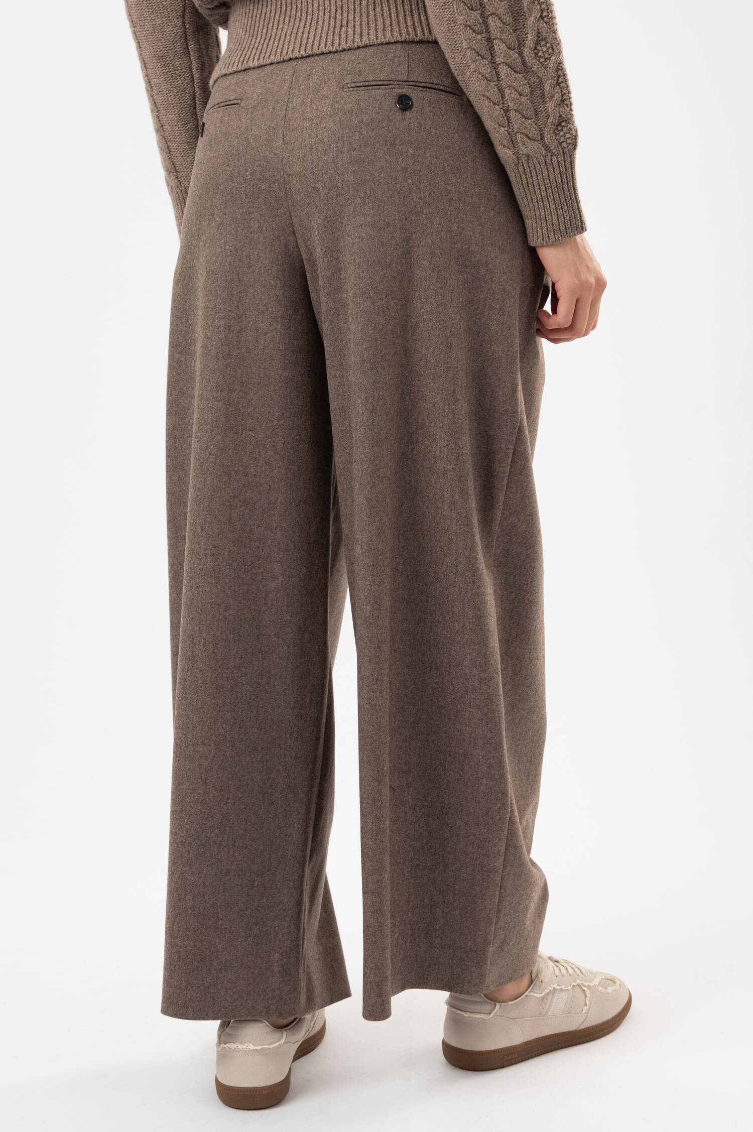 Woll-Hose in Taupe Woll-Hose in Taupe