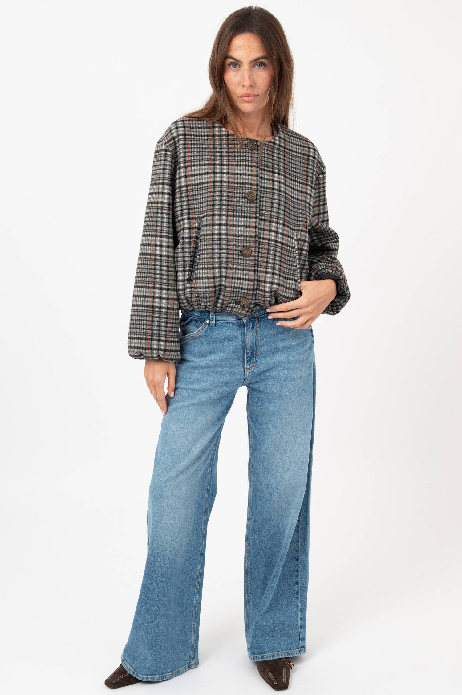 Flanelljacke in Multicolor kariert Flanelljacke in Multicolor kariert