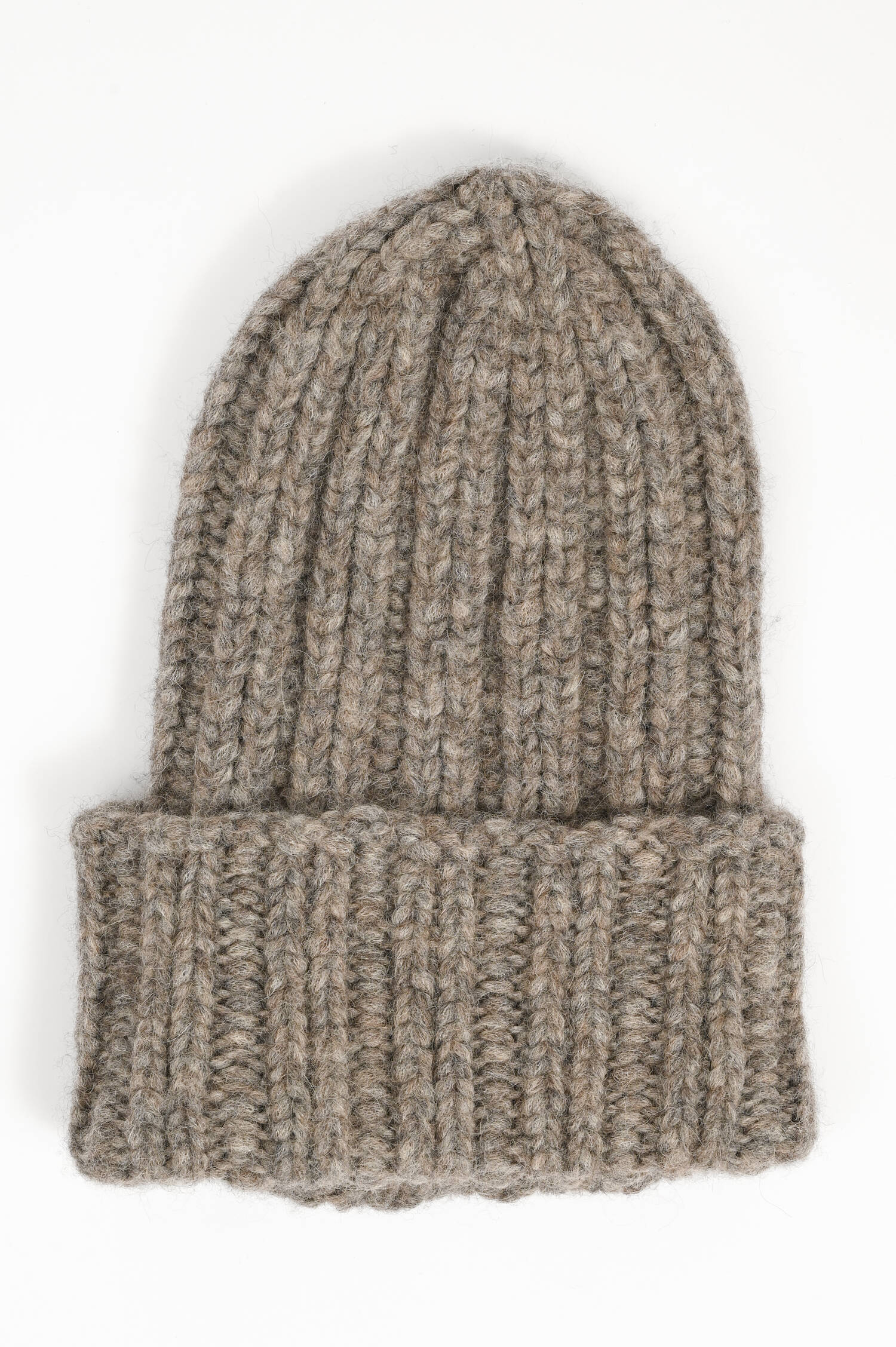 Mütze aus Wollmix in Grau Mütze aus Wollmix in Grau