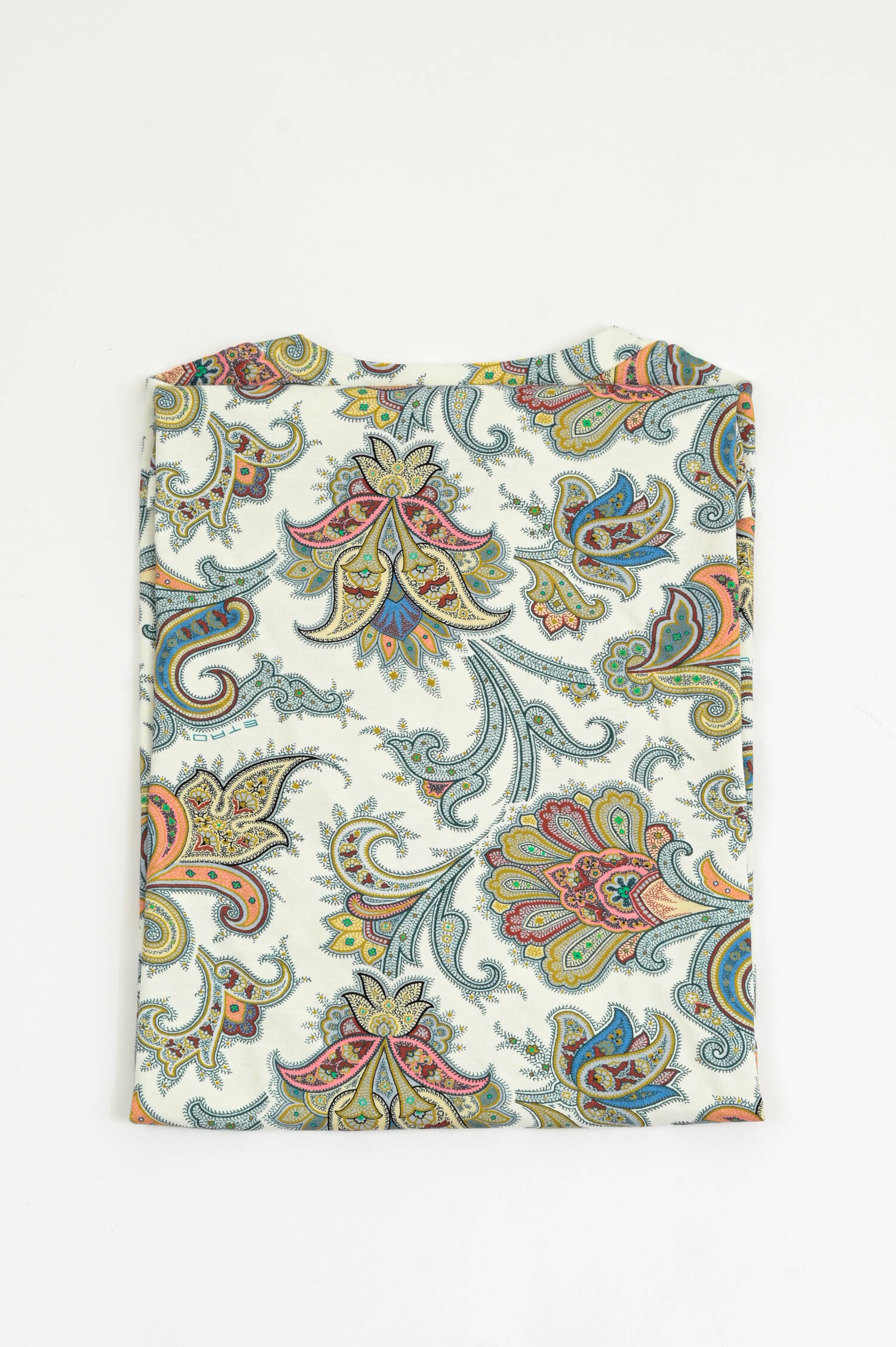 T-Shirt mit Paisly-Muster in Multicolor