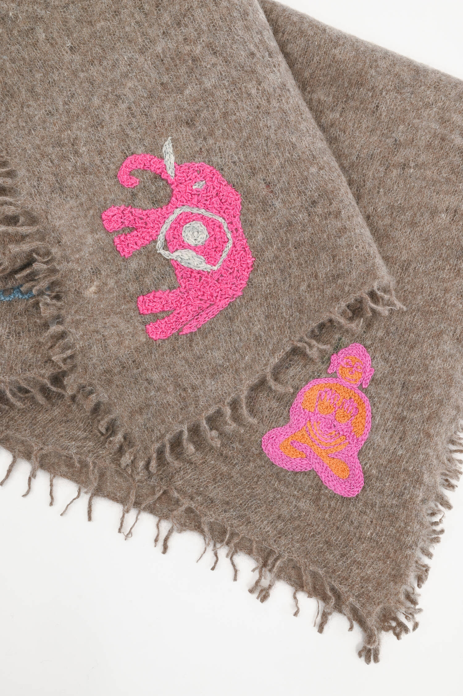 Cashmere-Schal HIMALAYA in Schlamm