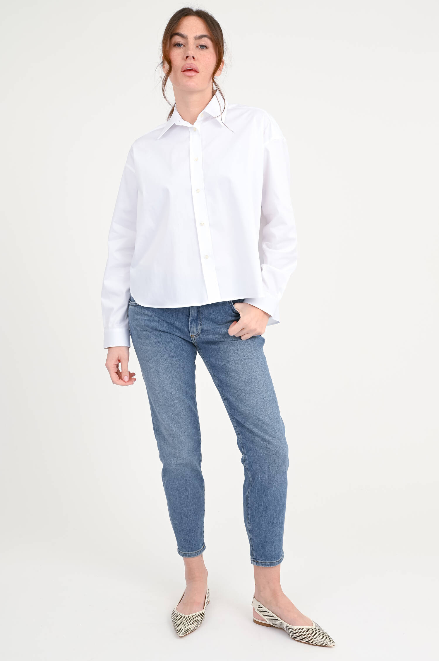 Straight Denim LUCHINO in mittlerem Blau