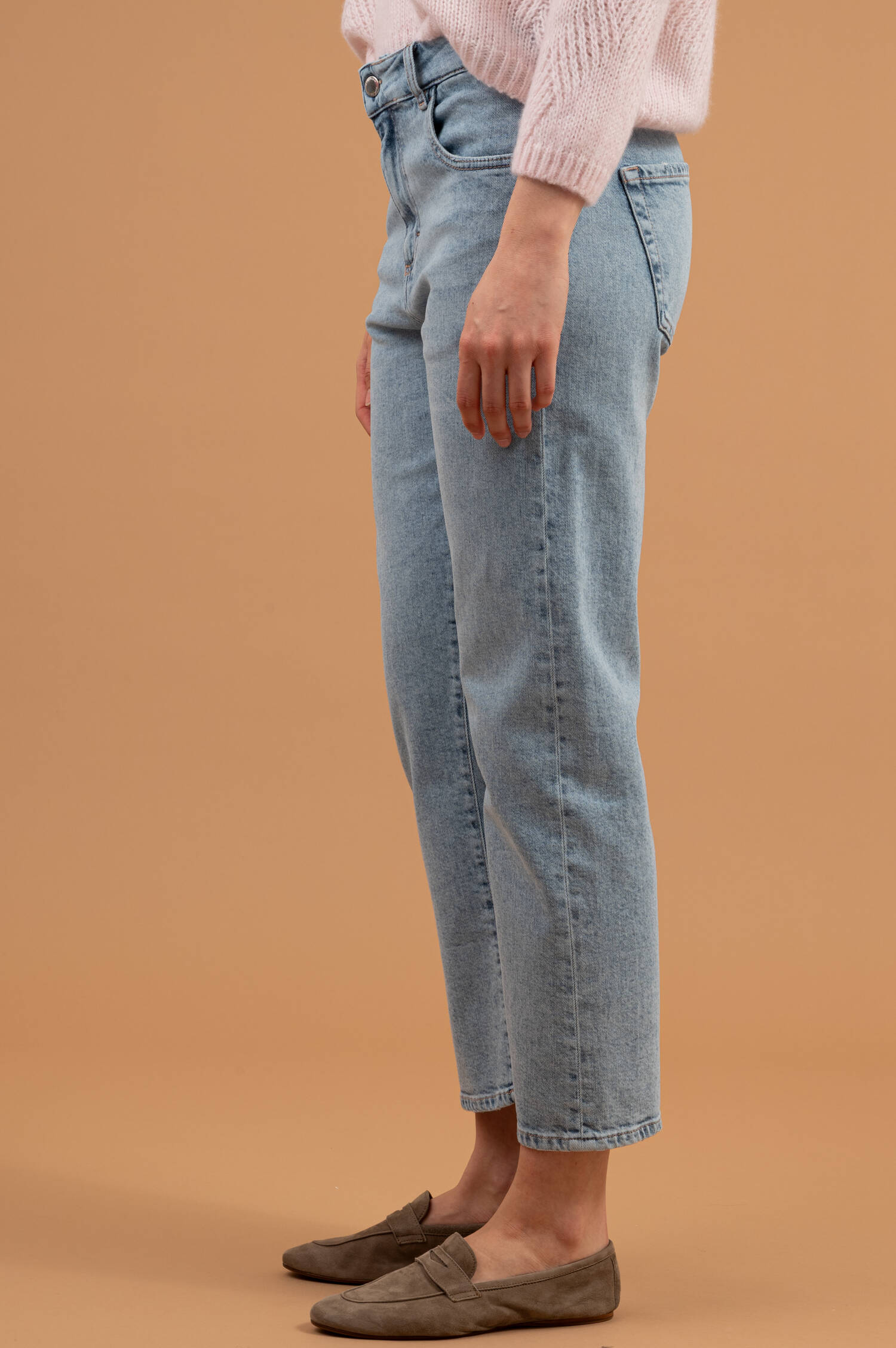 Relaxed Jeans MIMI in Sky Blau