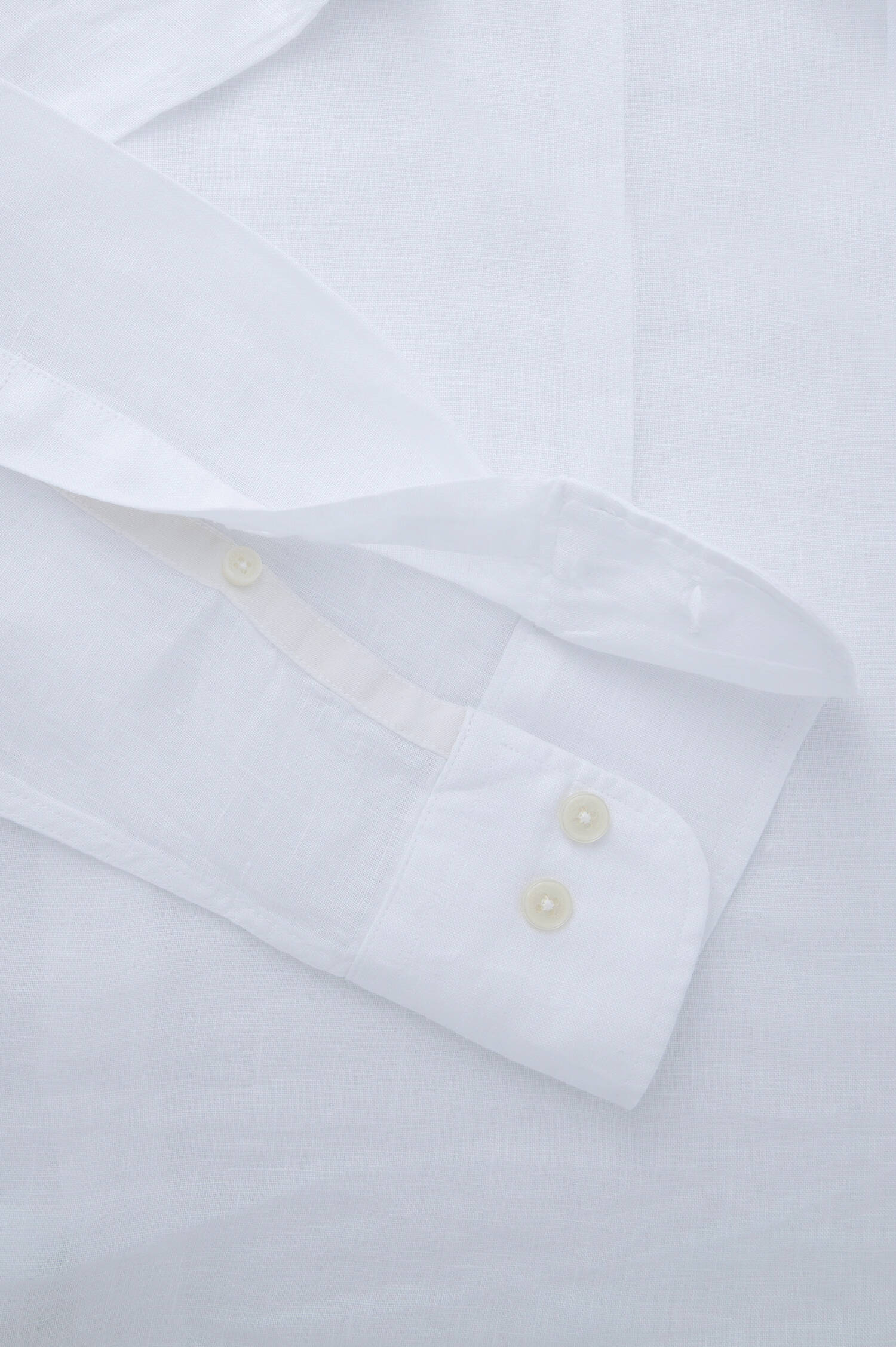 Leinenhemd in Weiß