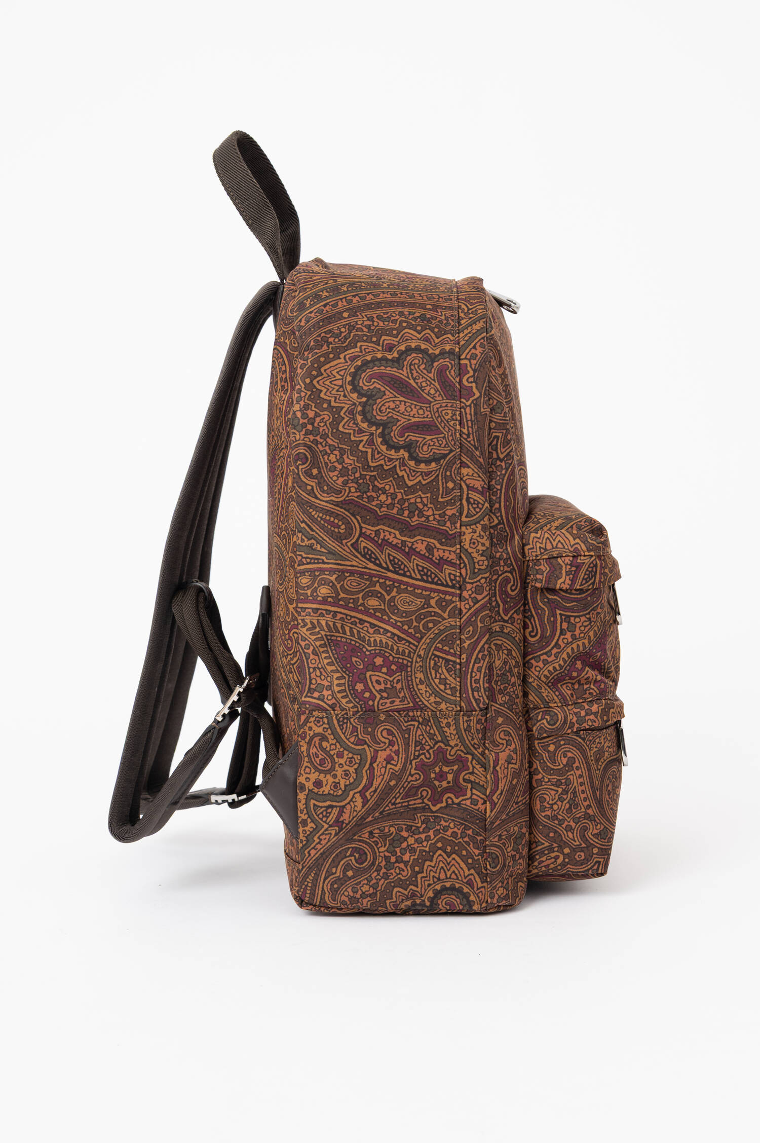Paisley-Rucksack in Braun