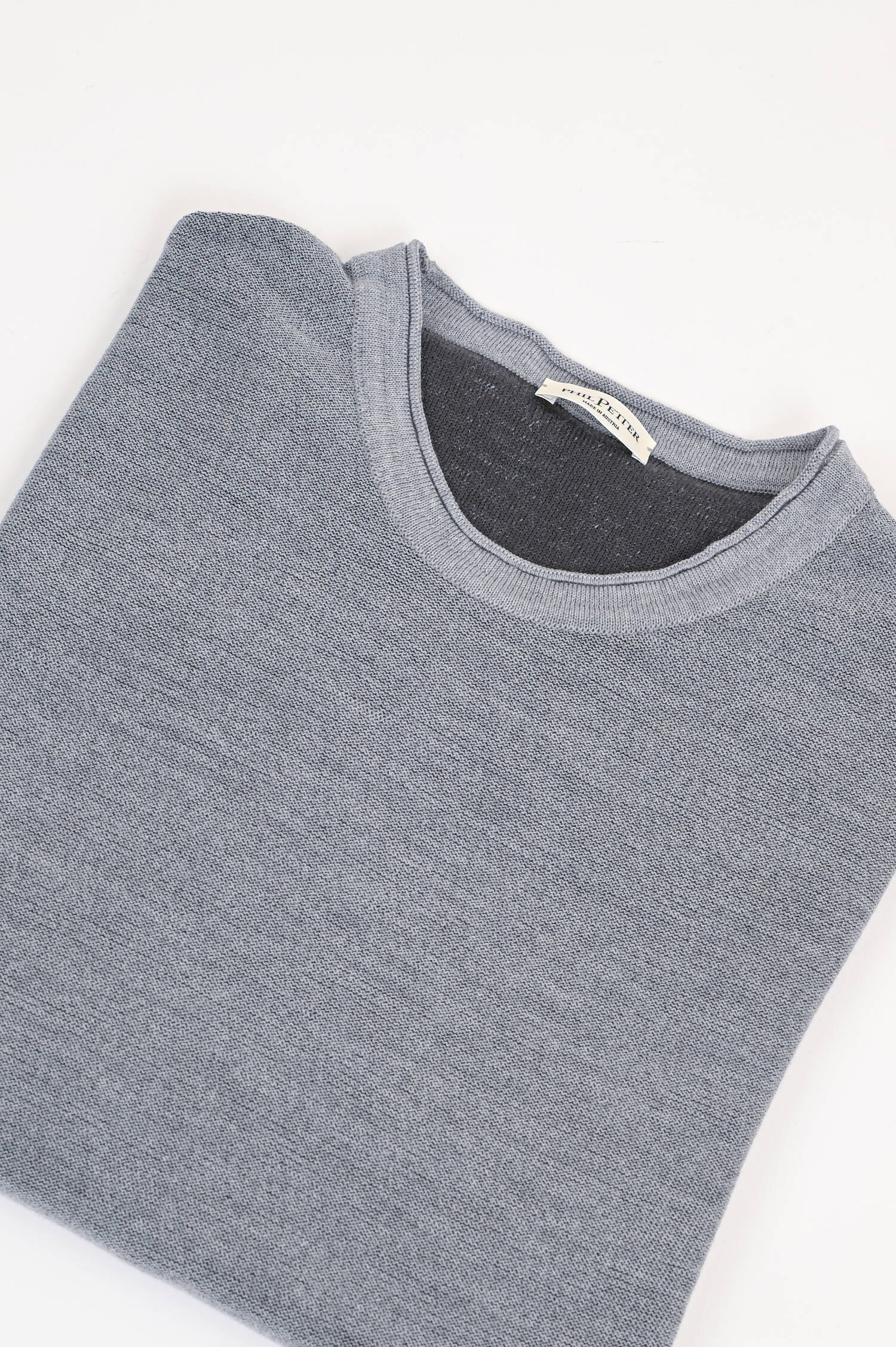 Pullover aus Woll-Mix in Grau Pullover aus Woll-Mix in Grau