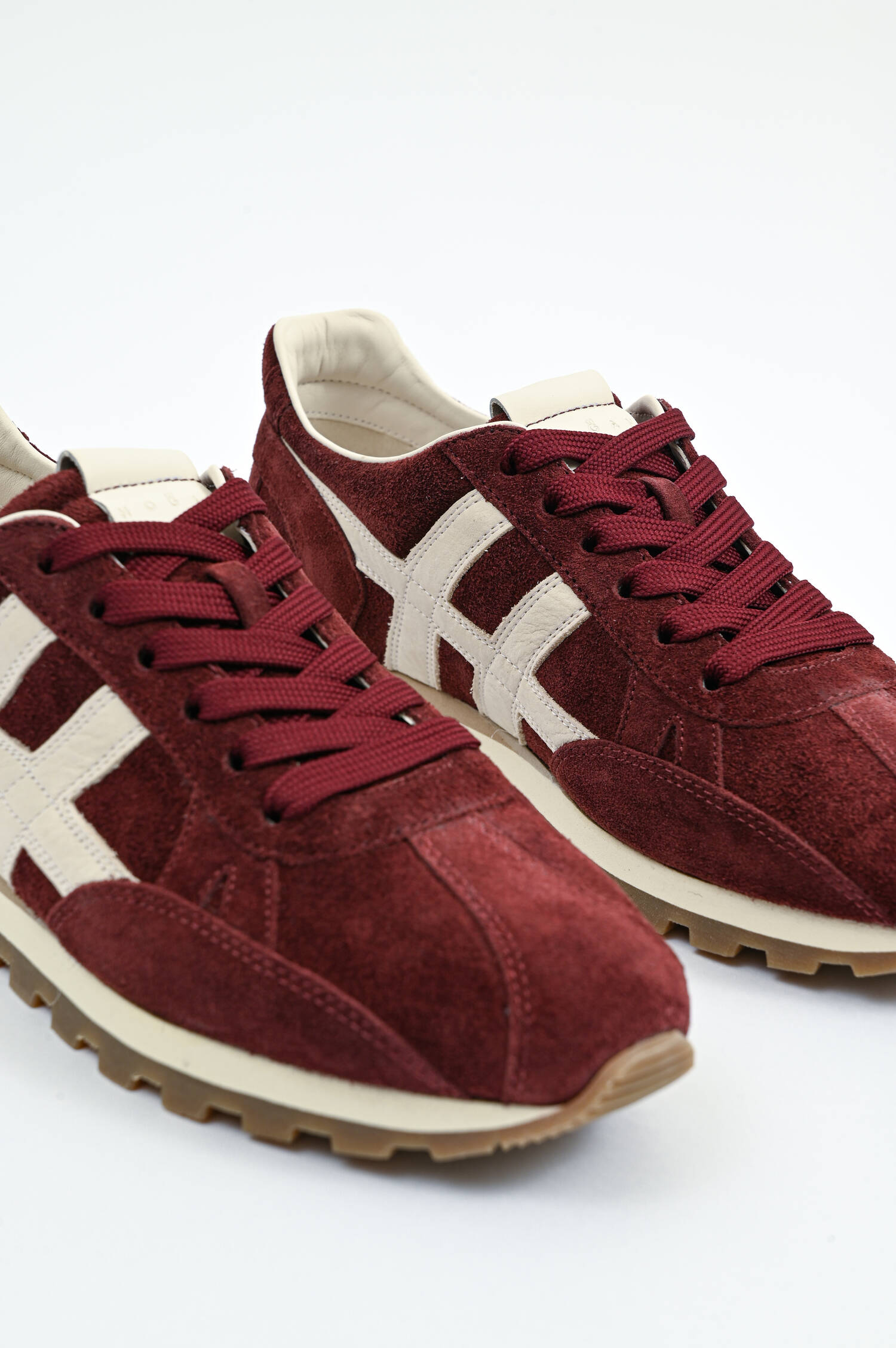 Sneaker ALLACCIATO H671 in Bordeaux