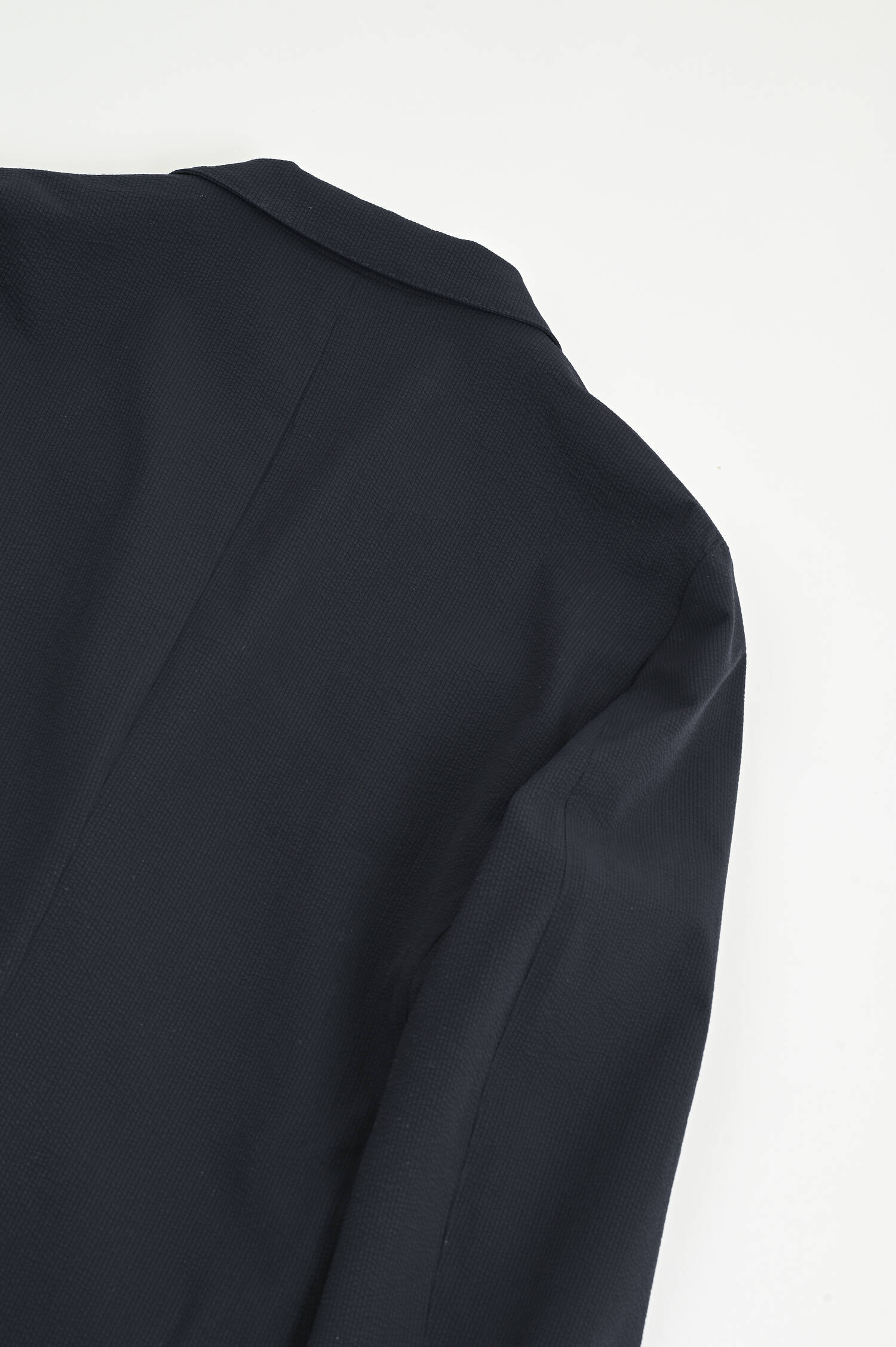 Seersucker Sakko in Navy