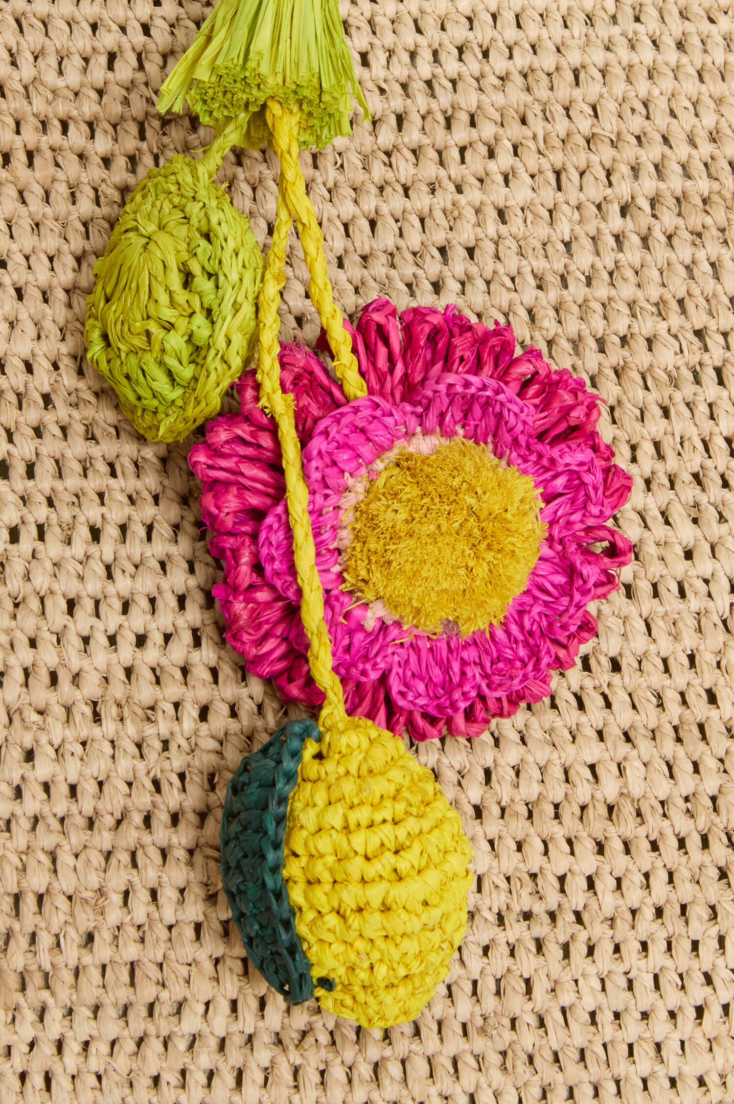 Anhänger BAG CHARM LEMON in Natur Anhänger BAG CHARM LEMON in Natur