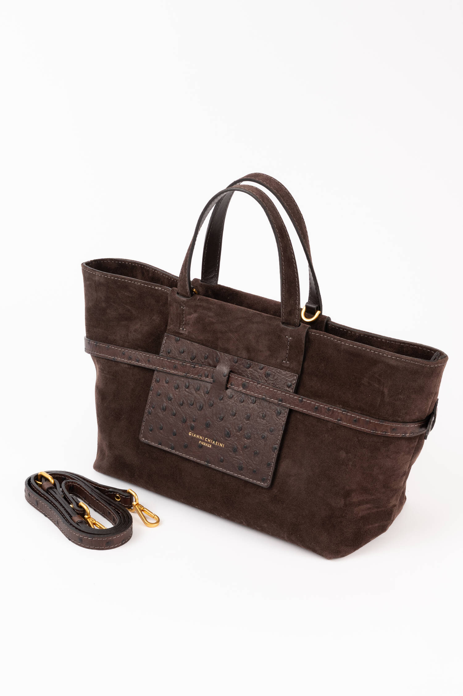 Ledertasche BELTY in Dunkelbraun Ledertasche BELTY in Dunkelbraun