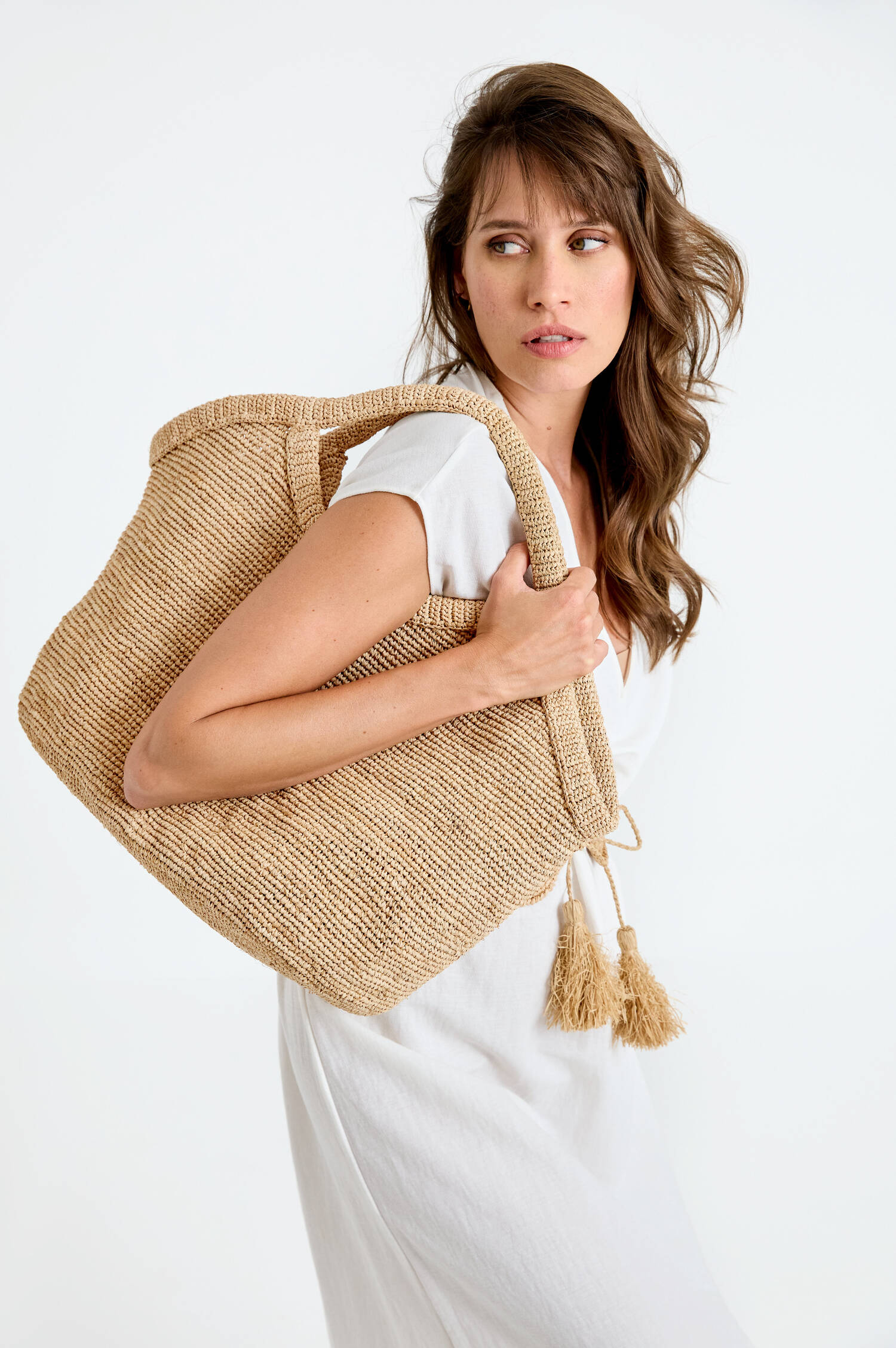 Shopper Tasche PURE in Natur