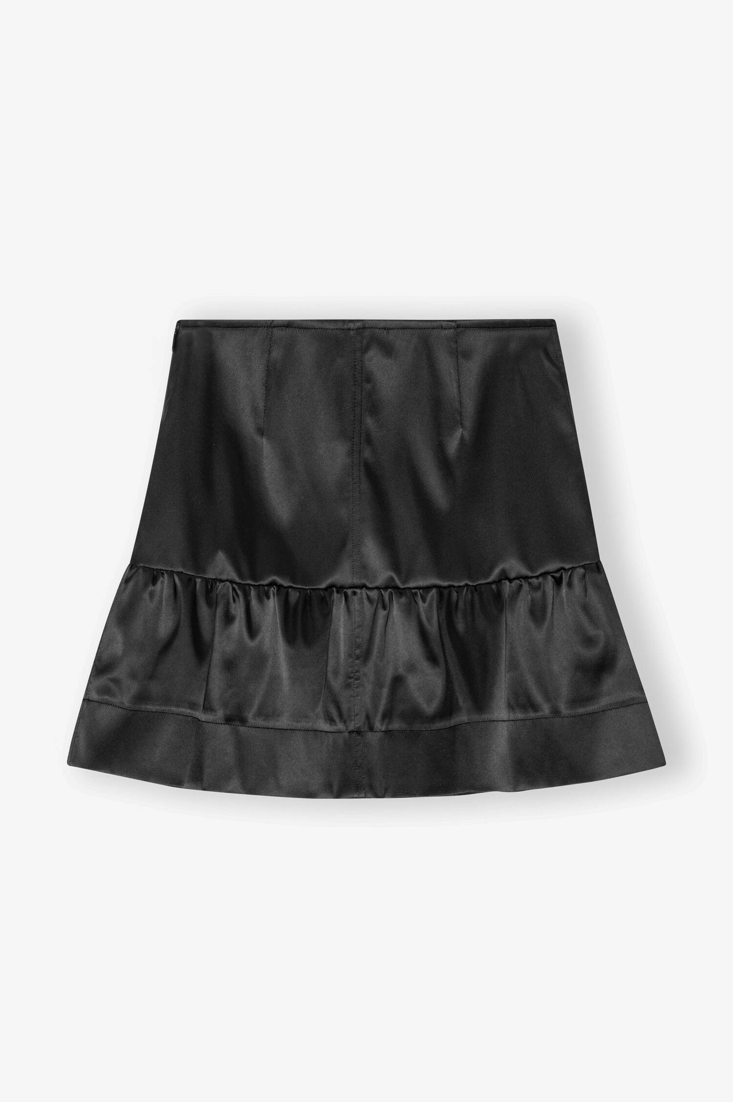 Mini Rock mit Volants in Schwarz Mini Rock mit Volants in Schwarz