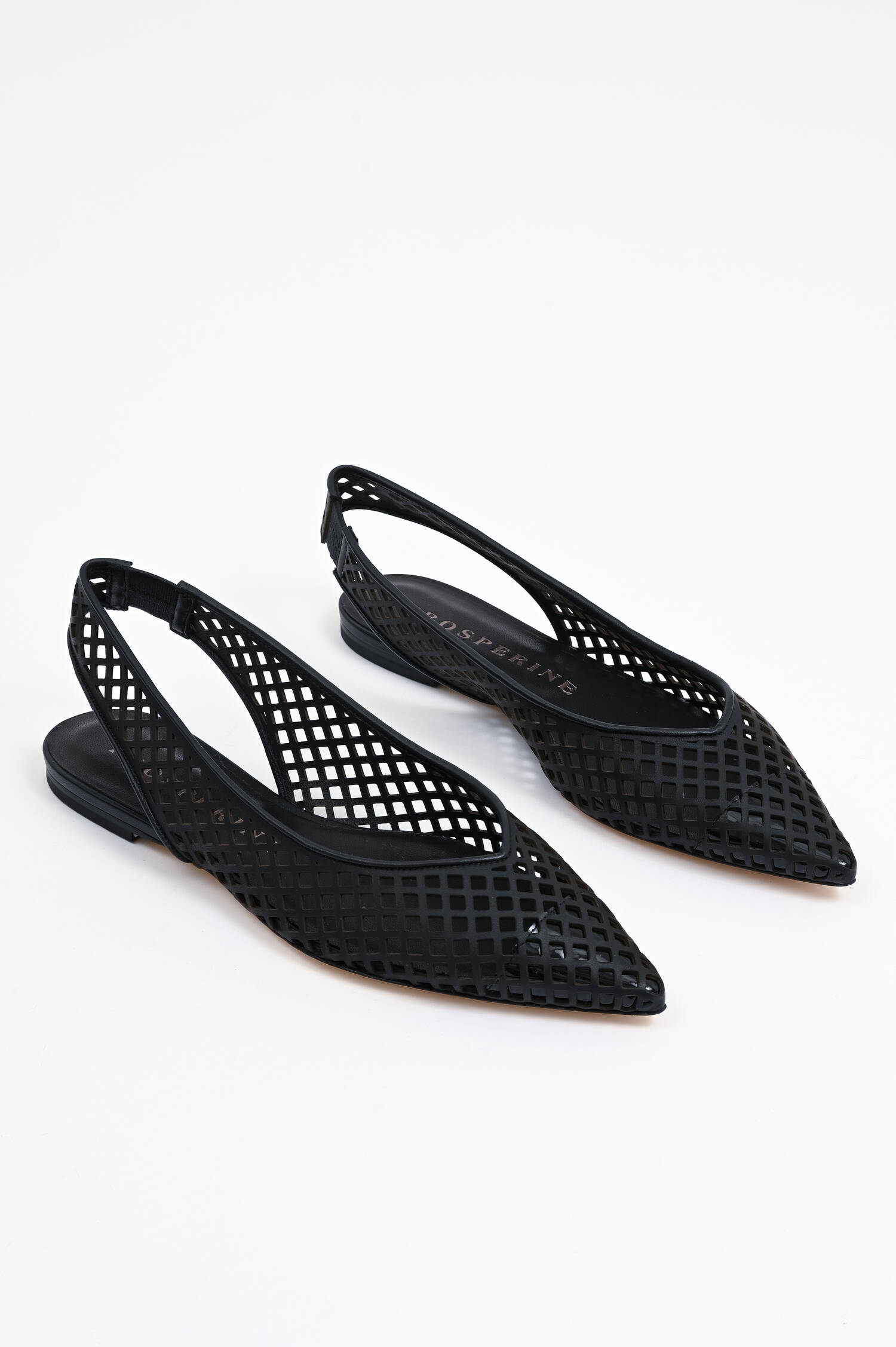 Sling-Back Flats in Schwarz Sling-Back Flats in Schwarz