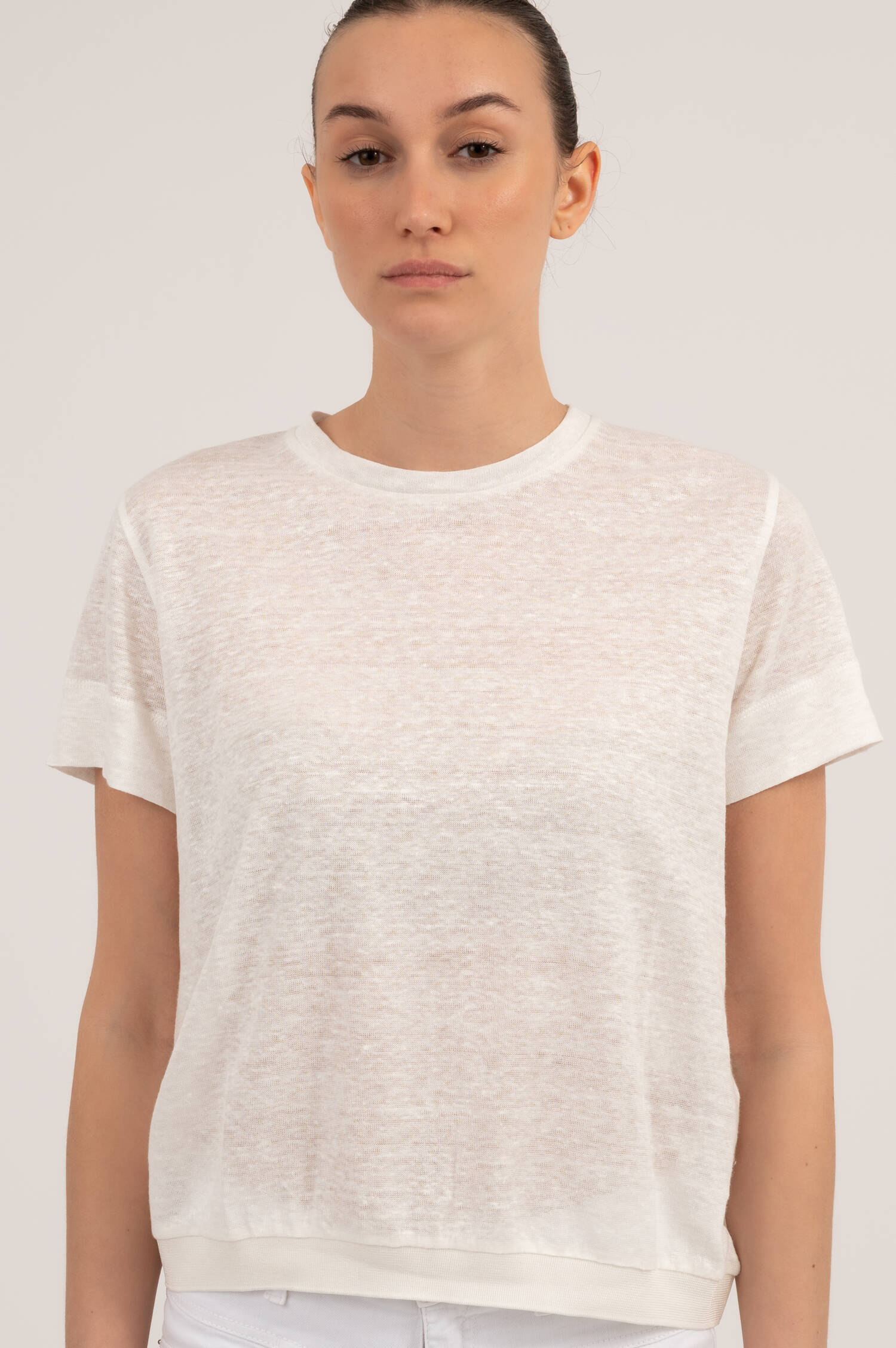 Hanf T-Shirt NATURAL EASE in Weiß Hanf T-Shirt NATURAL EASE in Weiß