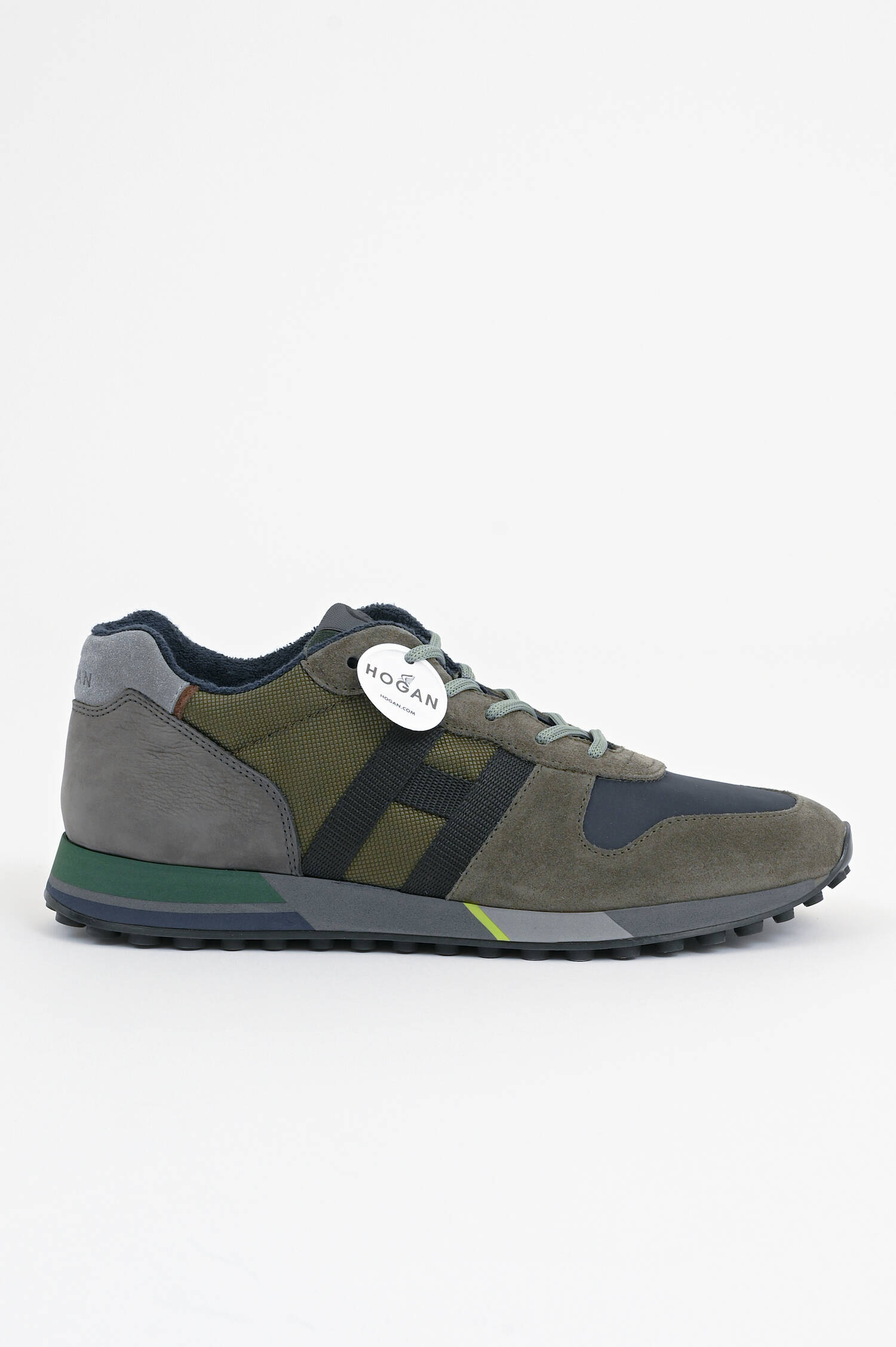 Sneaker H383 in Grau/Oliv Sneaker H383 in Grau/Oliv
