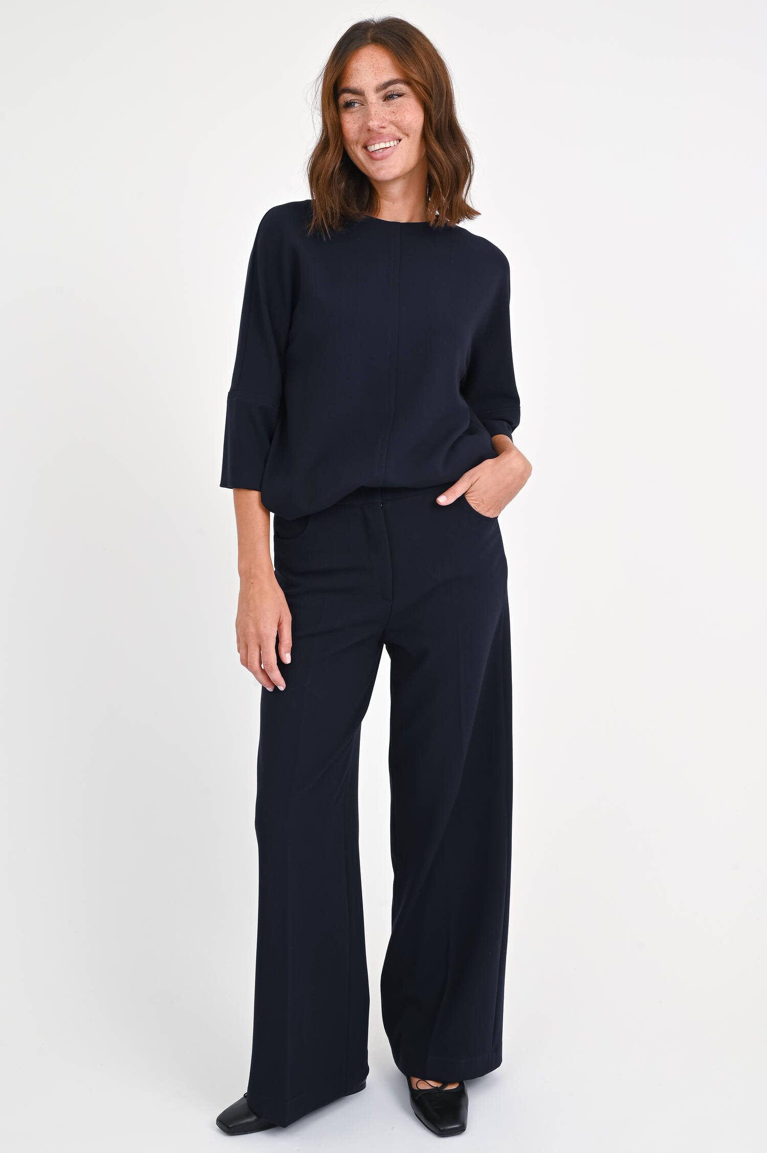 Oversize Shirt in Navy