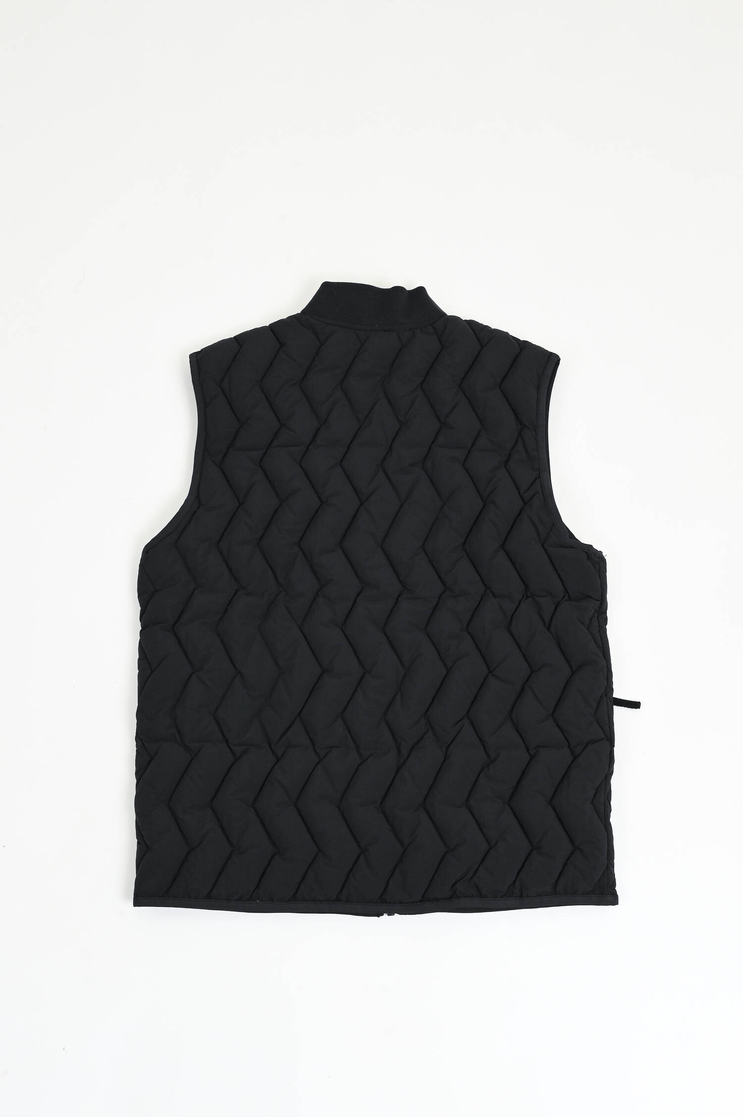 Steppgilet in Schwarz