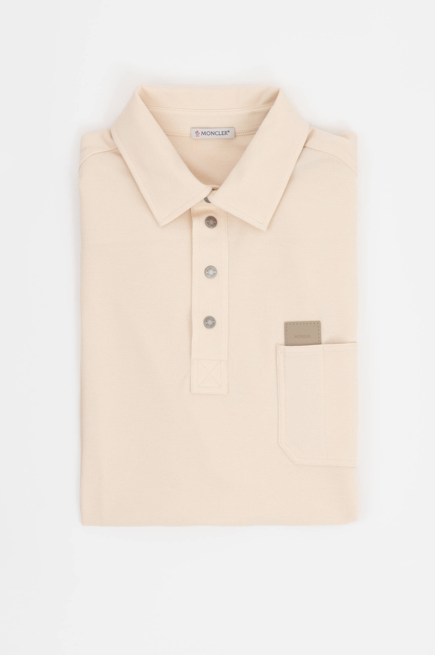 Polo-Shirt in Creme