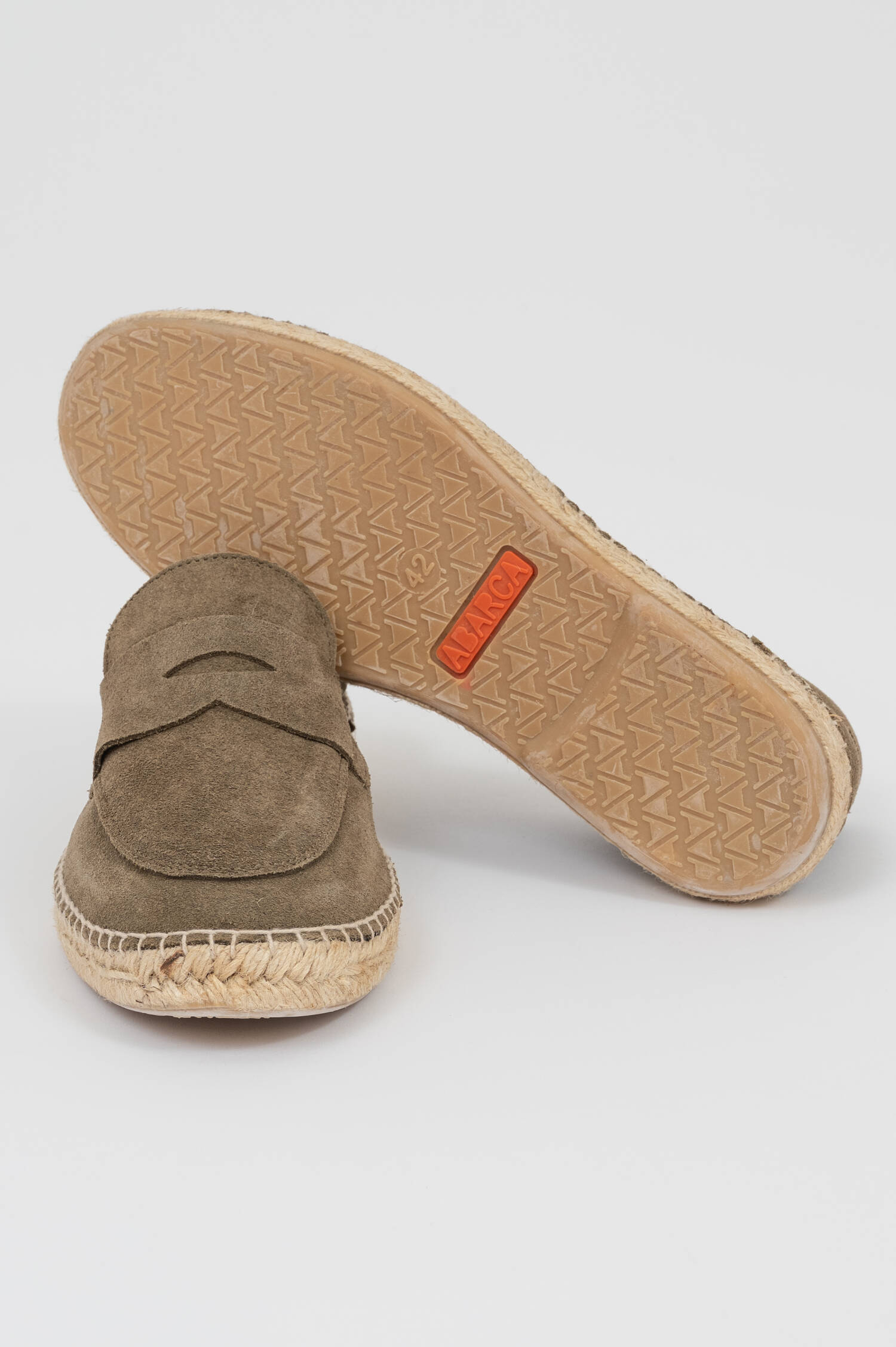 Mokassin SERRAJE mit Pennysteg in Khaki