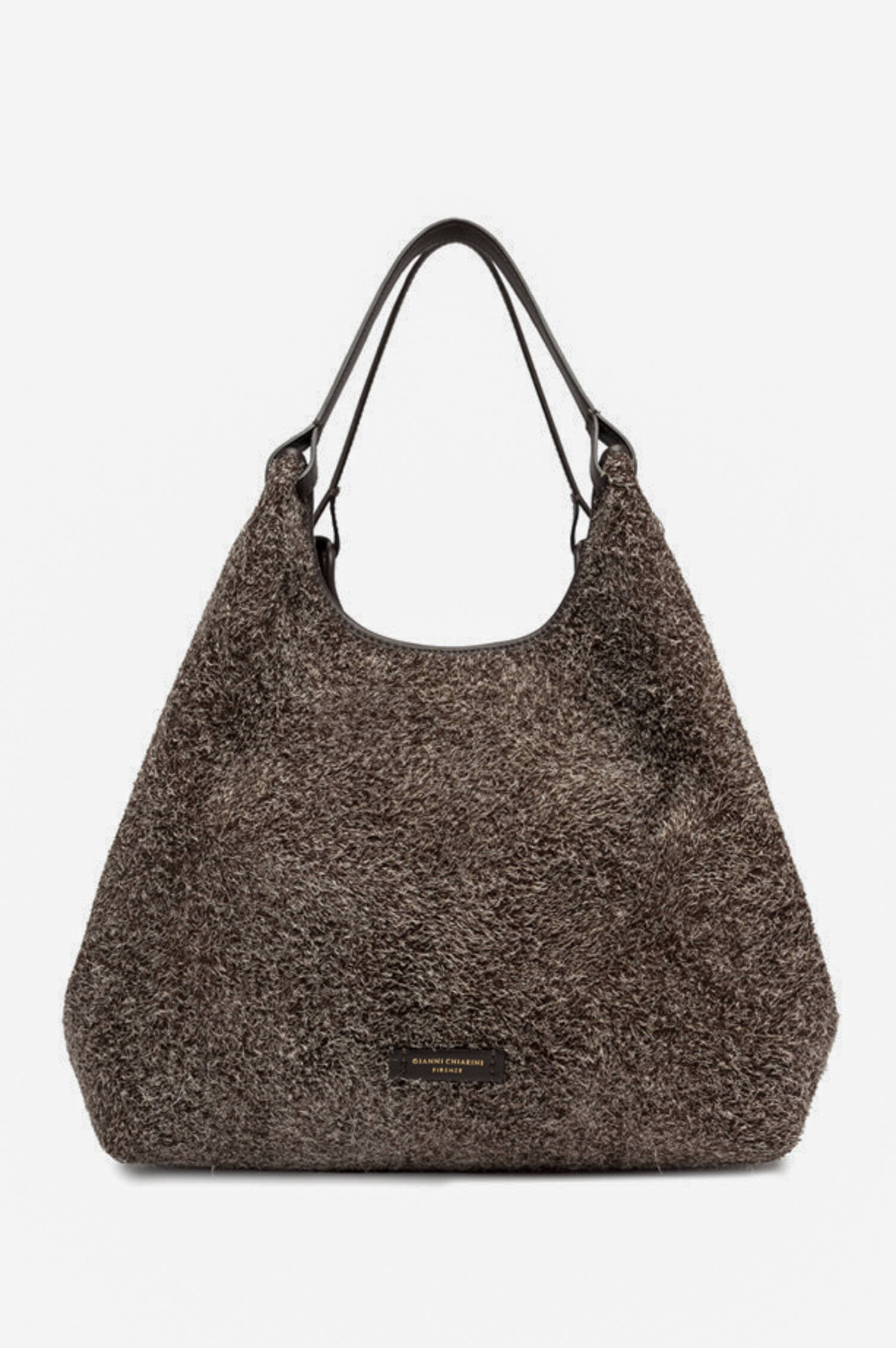 Shopper DUA mit weicher Struktur in Dunkelbraun