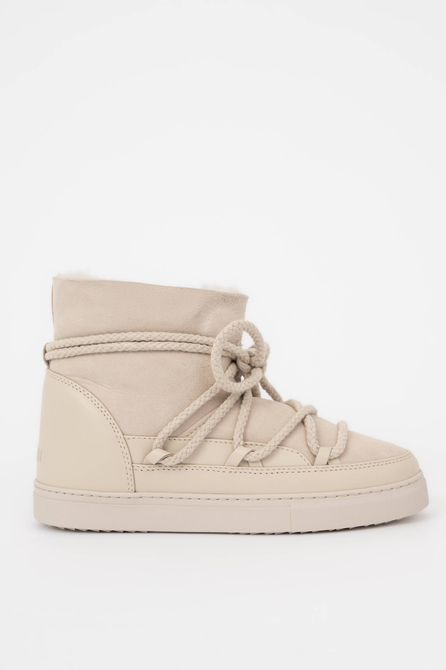 Lammfell-Schneeschuhe CLASSIC in Weiß