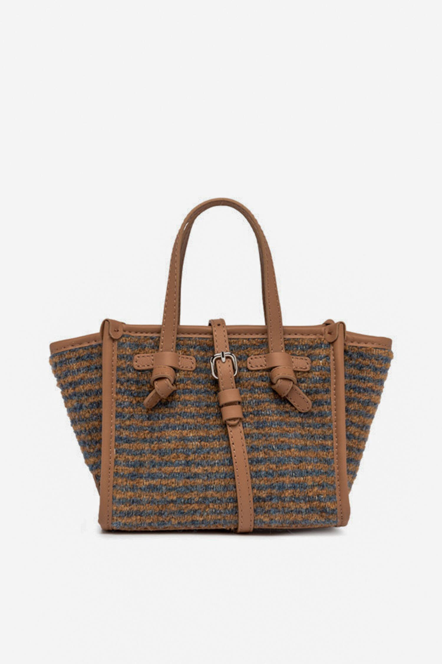 Mini-Tasche MISS MARCELLA in Karamell/Blau