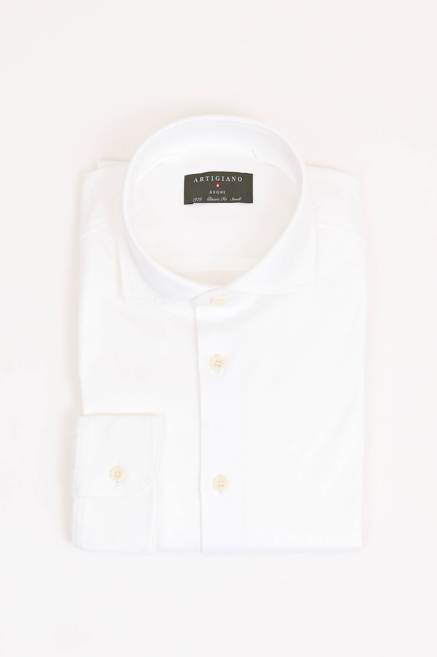 Hemd aus Baumwolle in Weiß