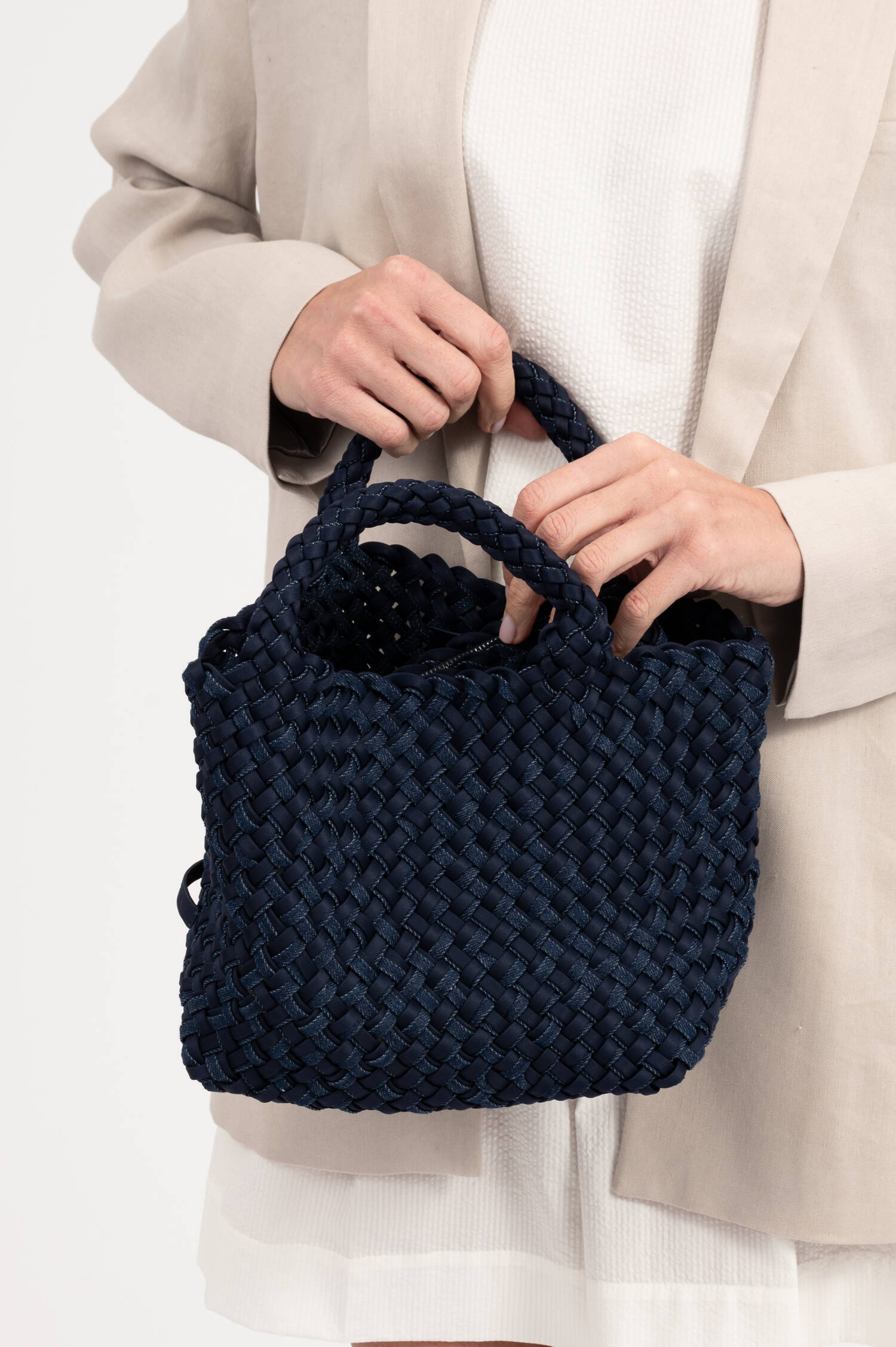 Handtasche ST.BARTH SMALL in Navy