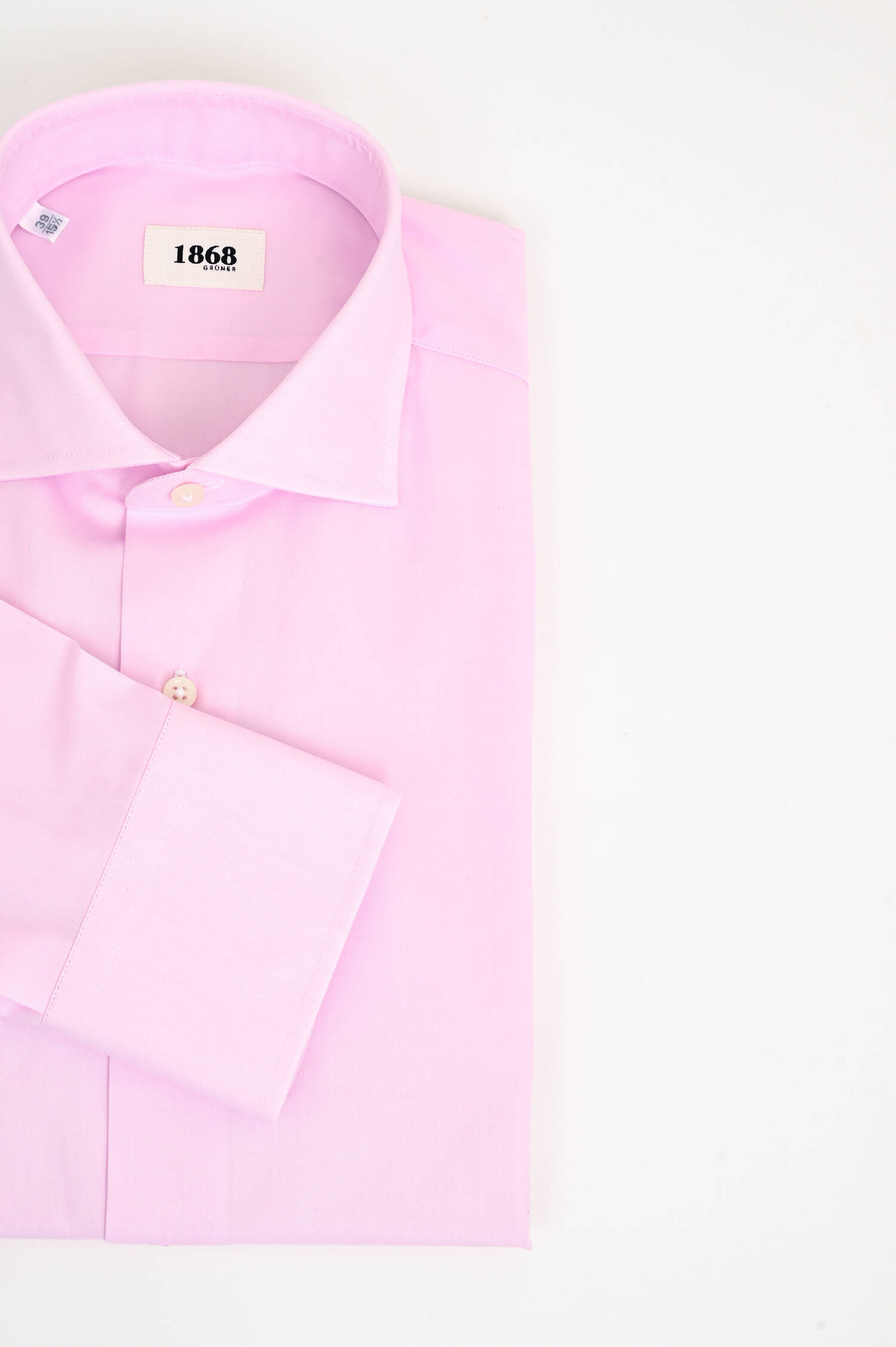 Twill-Hemd in Rosa