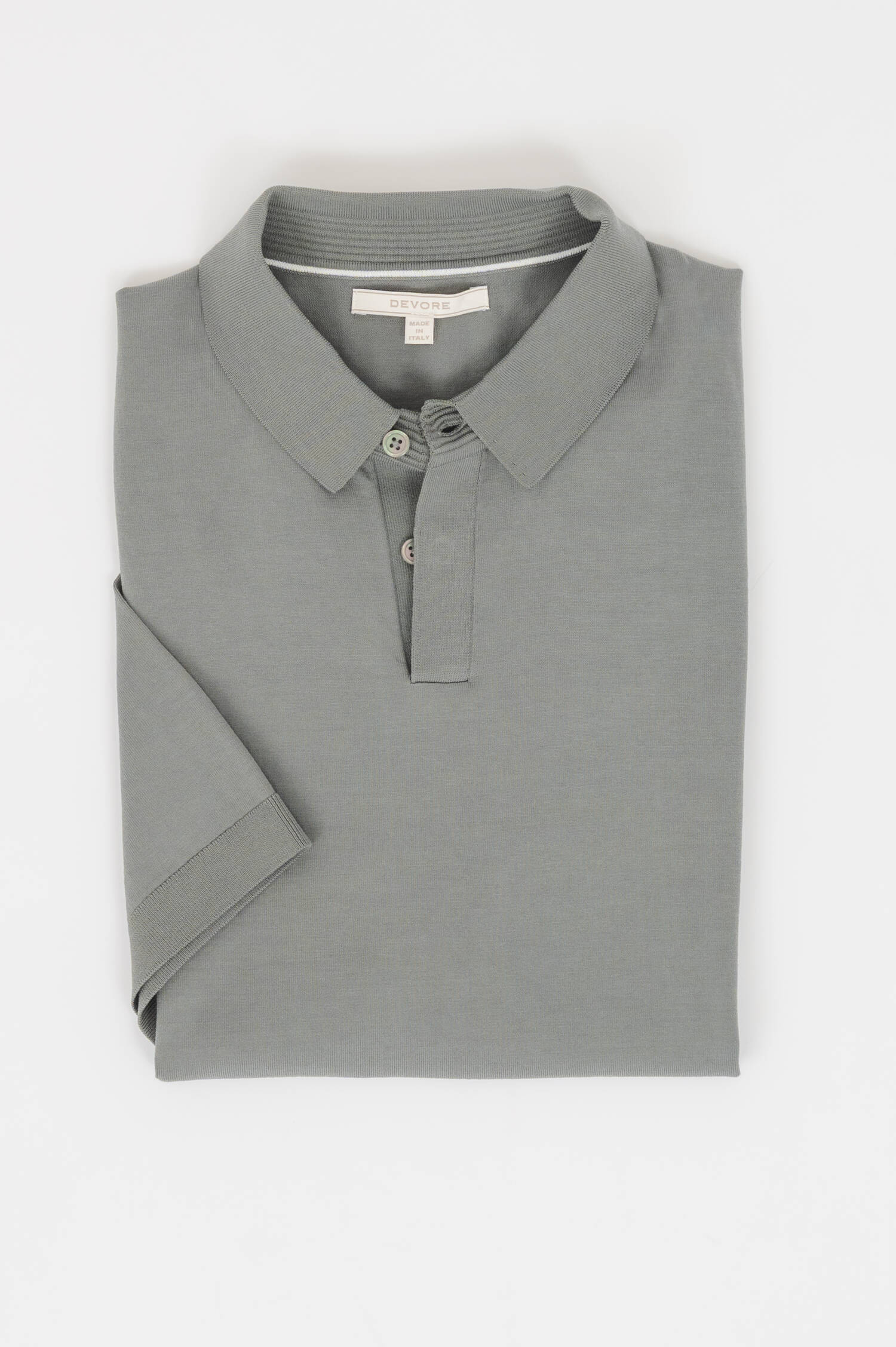 Leinenmix Polo in Olive