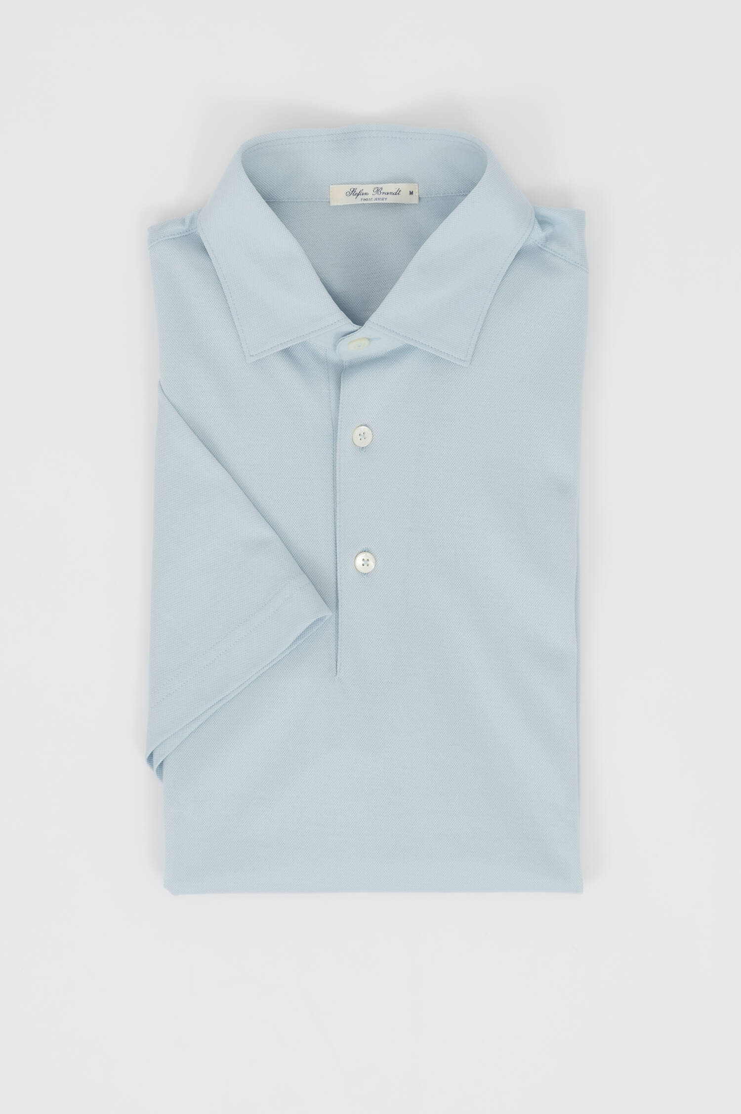 Pique Polo LUCA in Eisblau