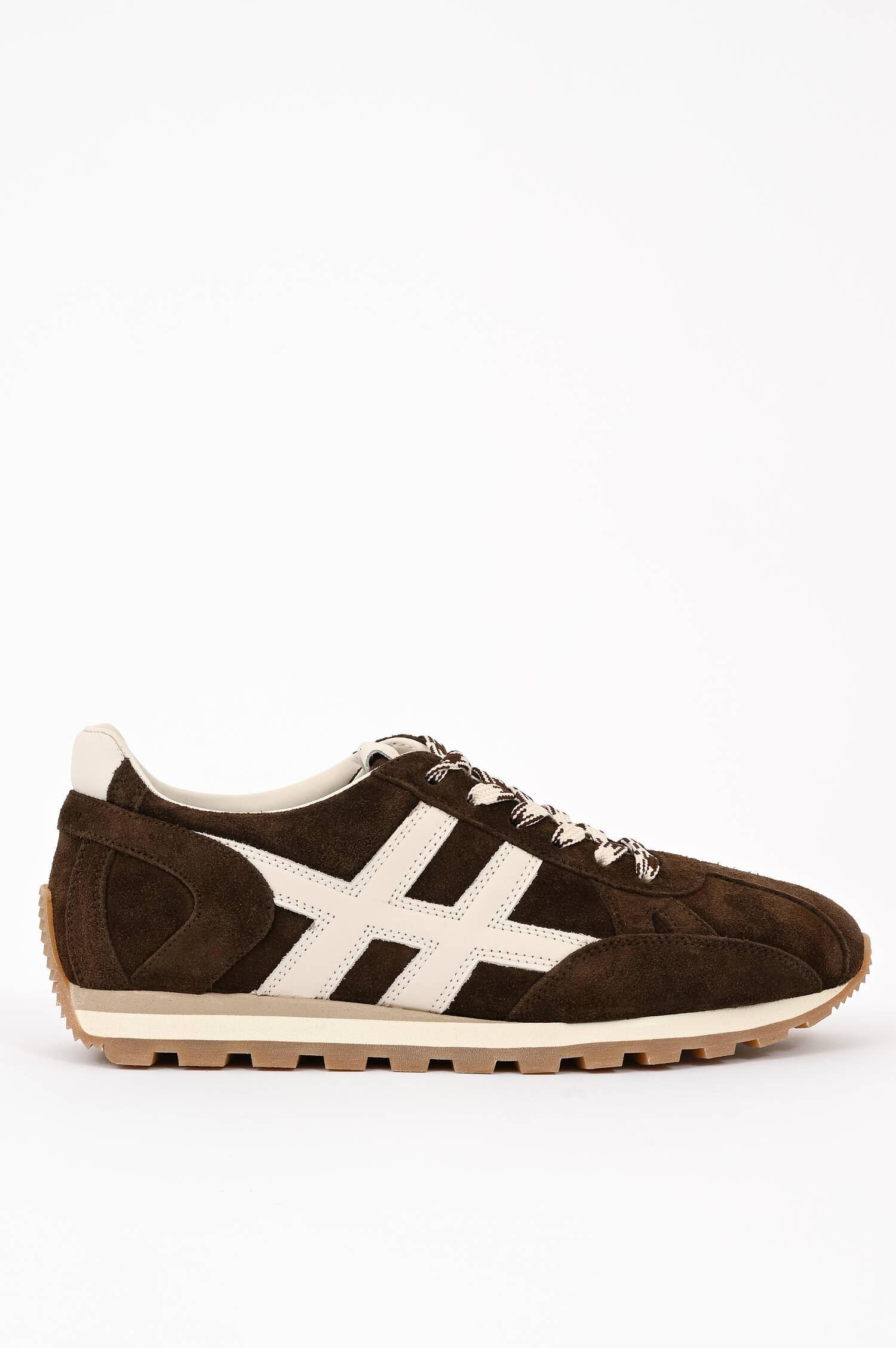 Sneaker 86er aus Veloursleder Marrone Sneaker 86er aus Veloursleder Marrone