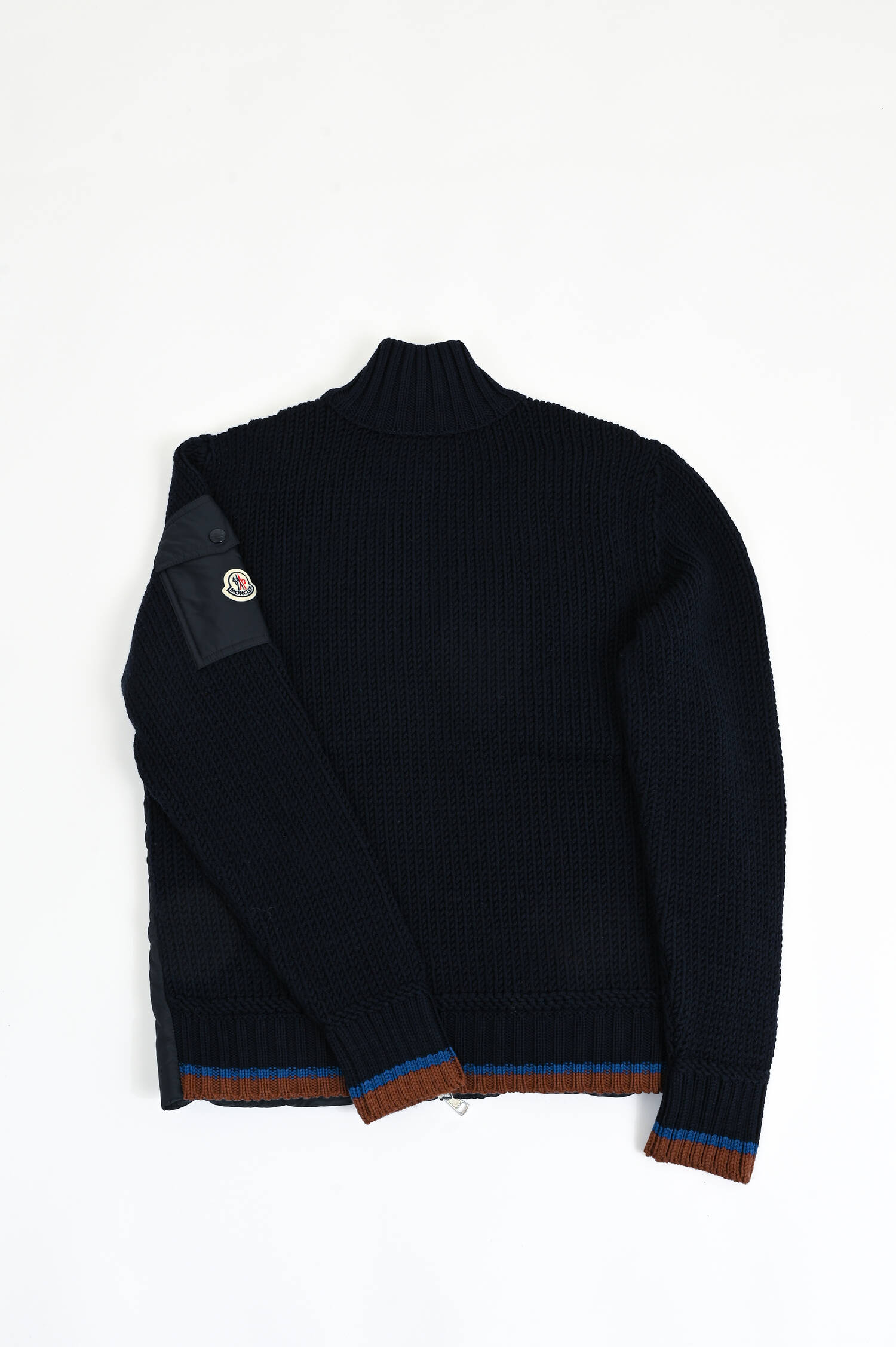 Hybrid Steppjacke in Navy